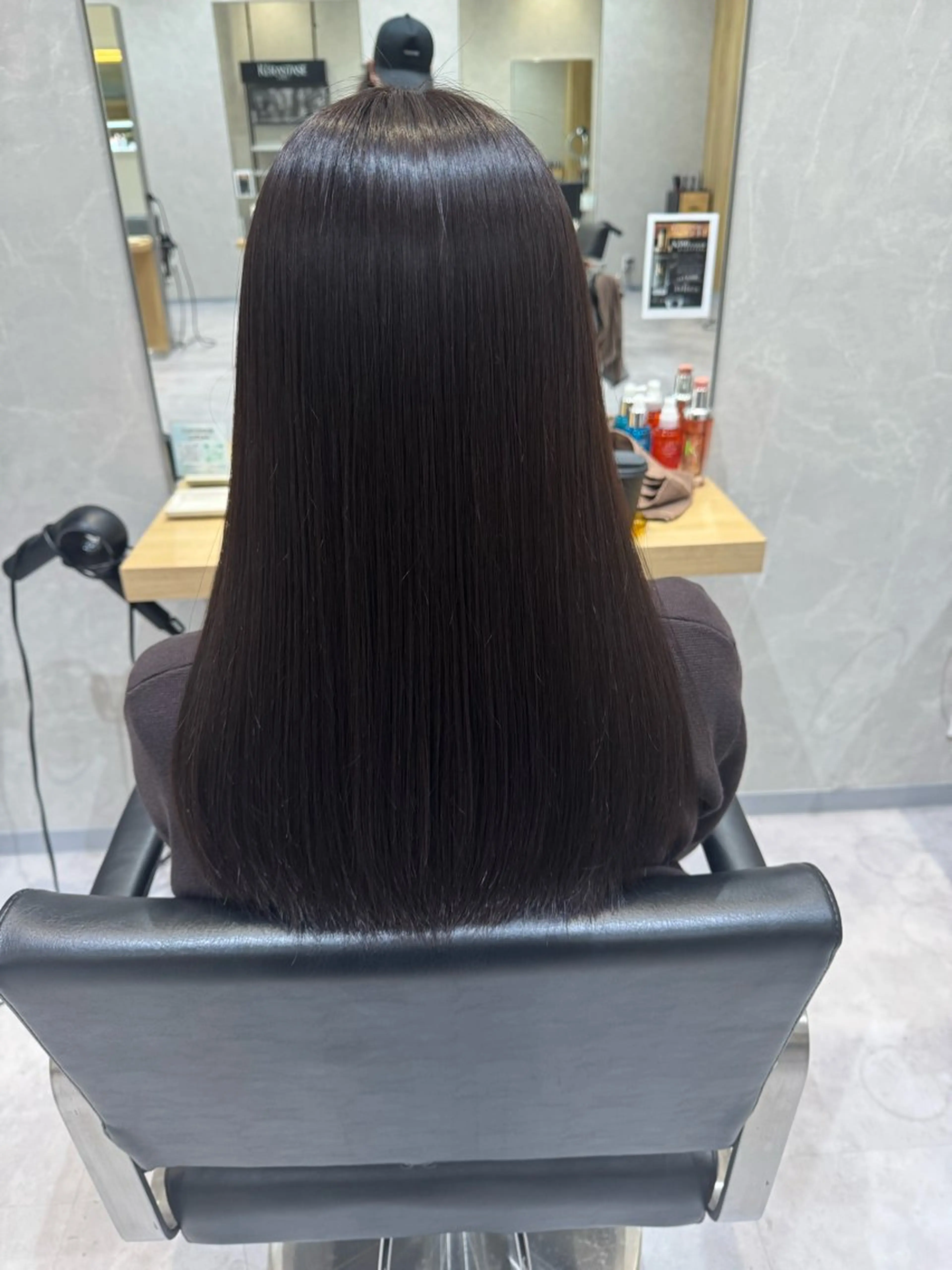 ロング 髪質改善 ヘアカラー 縮毛矯正 トリートメント FURUSHO所属・髪質改善/縮毛矯正 /メンズパーマ川田のヘアスタイル