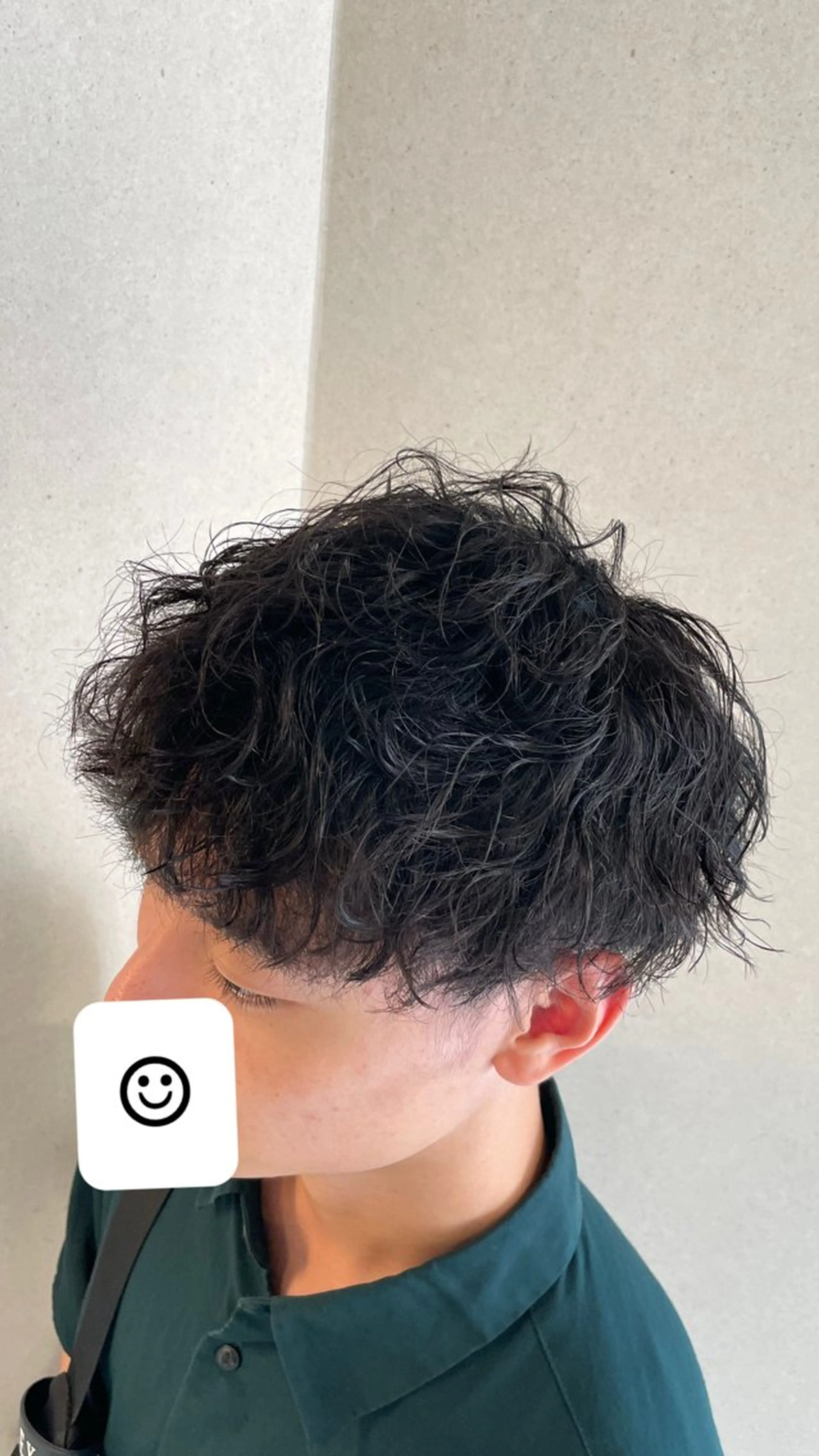 🧔🏻‍♂️👩🏻ツイストスパイラルパーマ+カットの写真