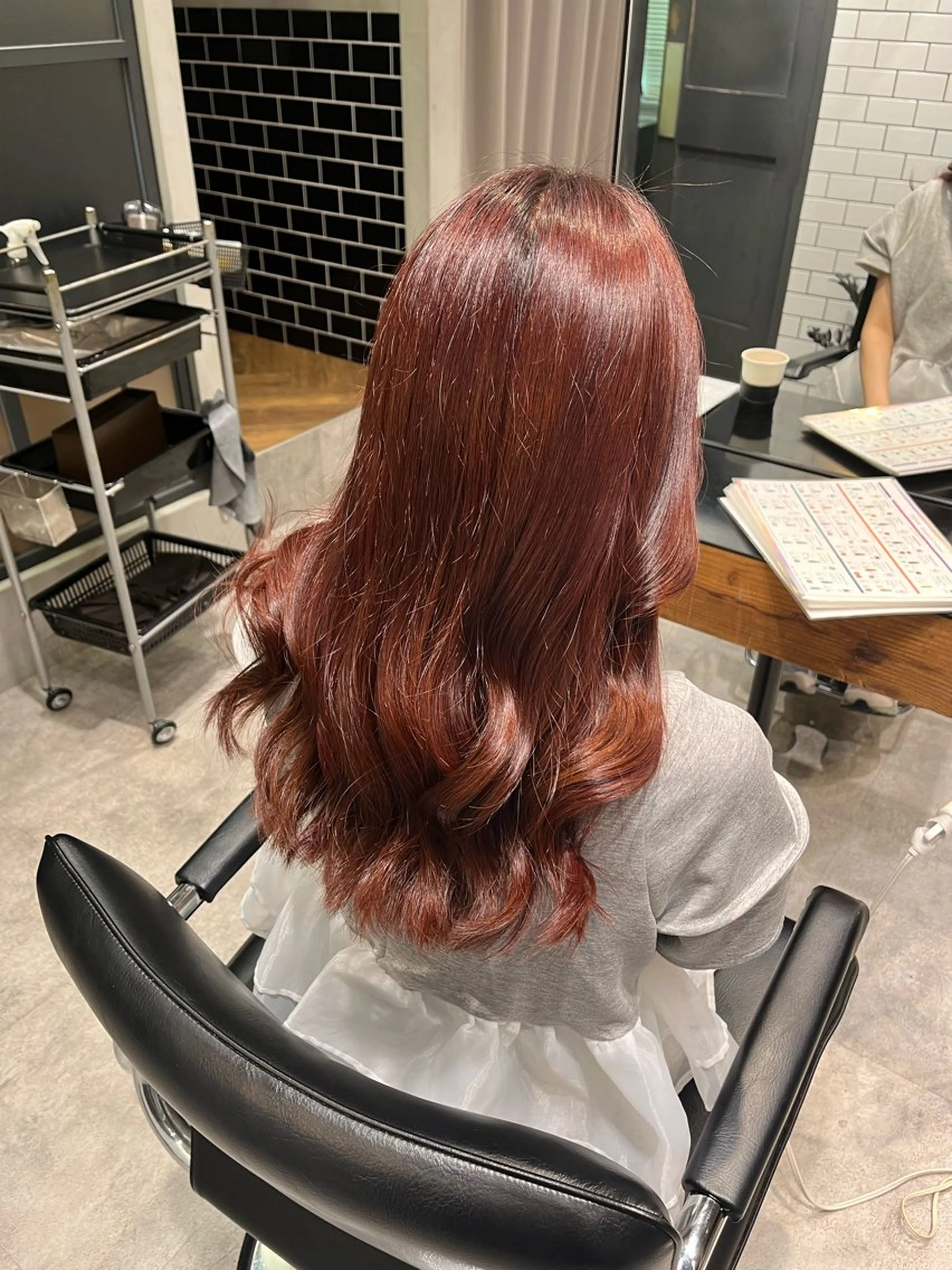 ロング カラー ヘアカラー トリートメント 美髪/グレイカラー 漆谷妃茉莉🌷のヘアスタイル