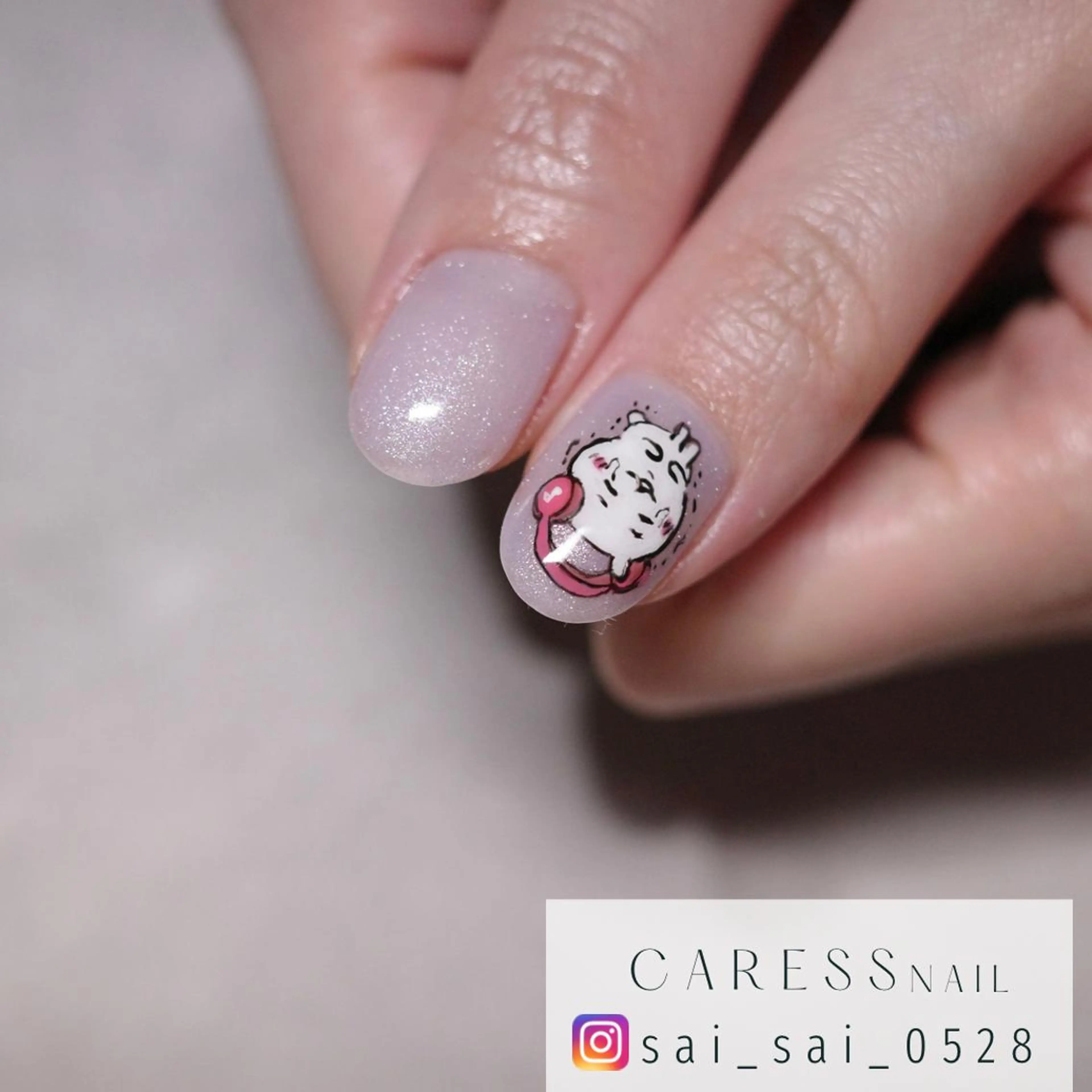 ネイル caress  nail カレスネイル　代々木上原所属・カレスネイル さいのネイルデザイン
