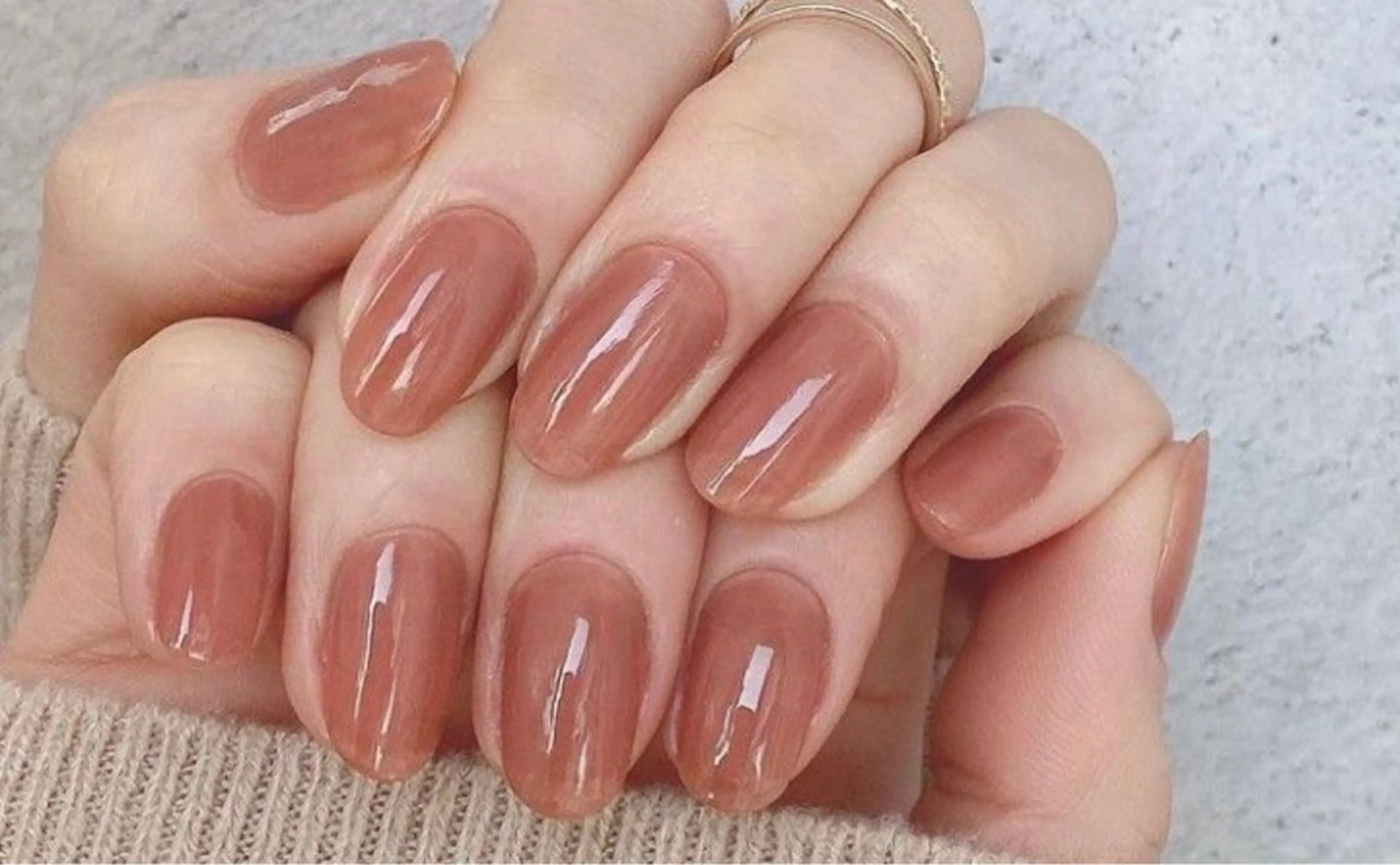 ネイル ワンカラーネイル ROCO所属・美爪育成サロン ROCOのネイルデザイン