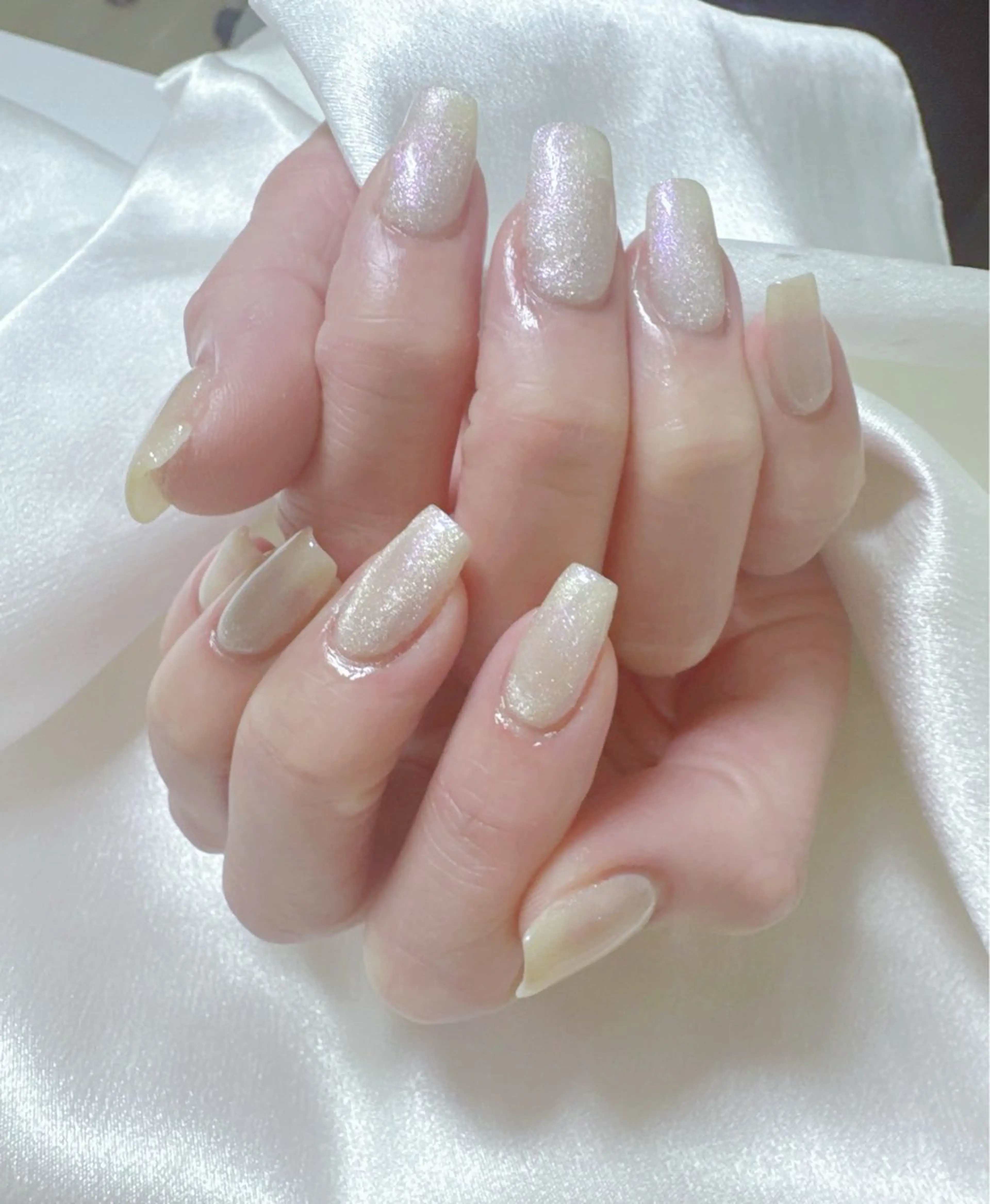 ネイル マグネットネイル ワンカラーネイル Rarity nail salon所属・Rarity Nail💗ちなつのネイルデザイン