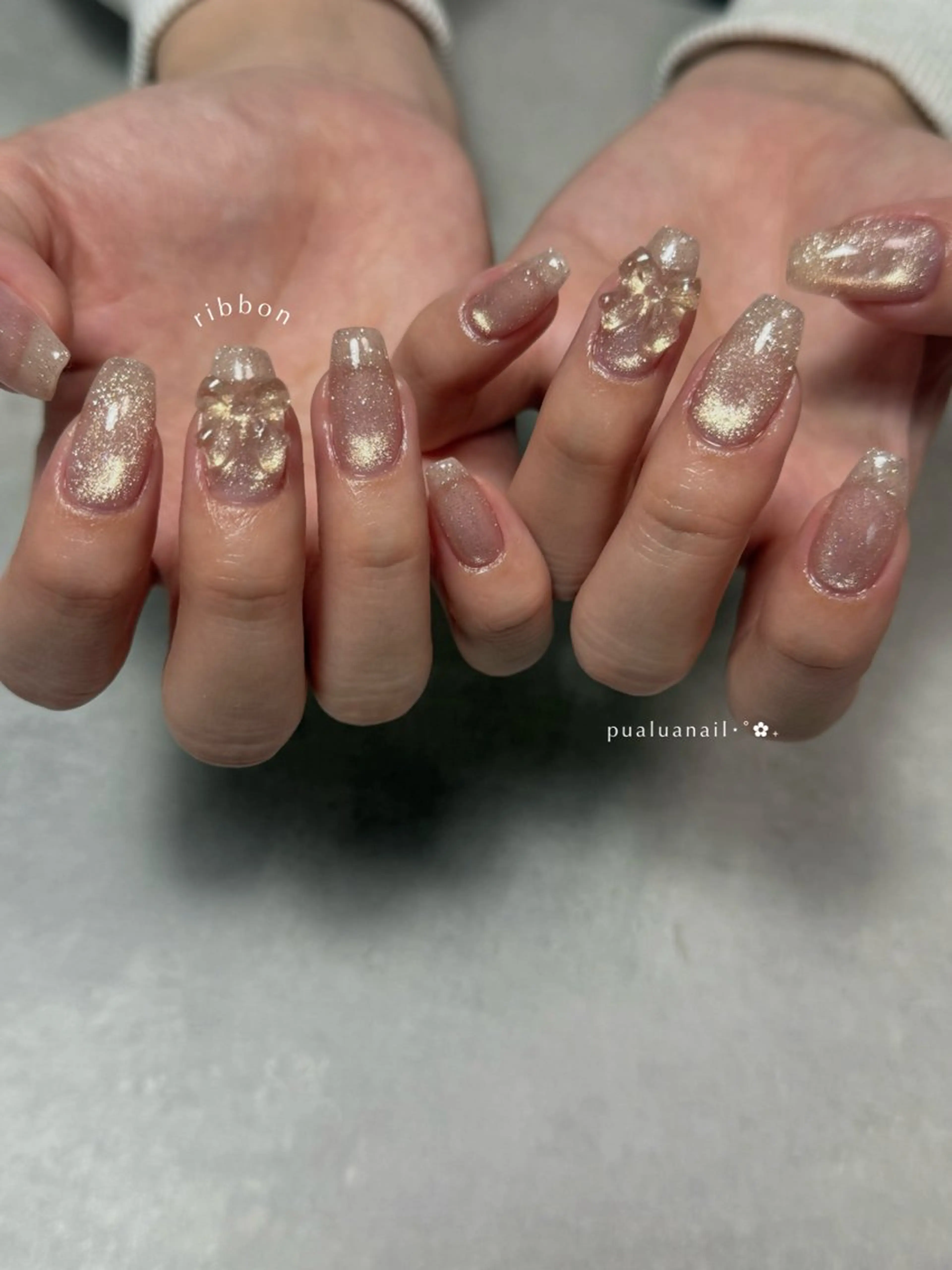 ネイル ハンドネイル pualua miharuのネイルデザイン