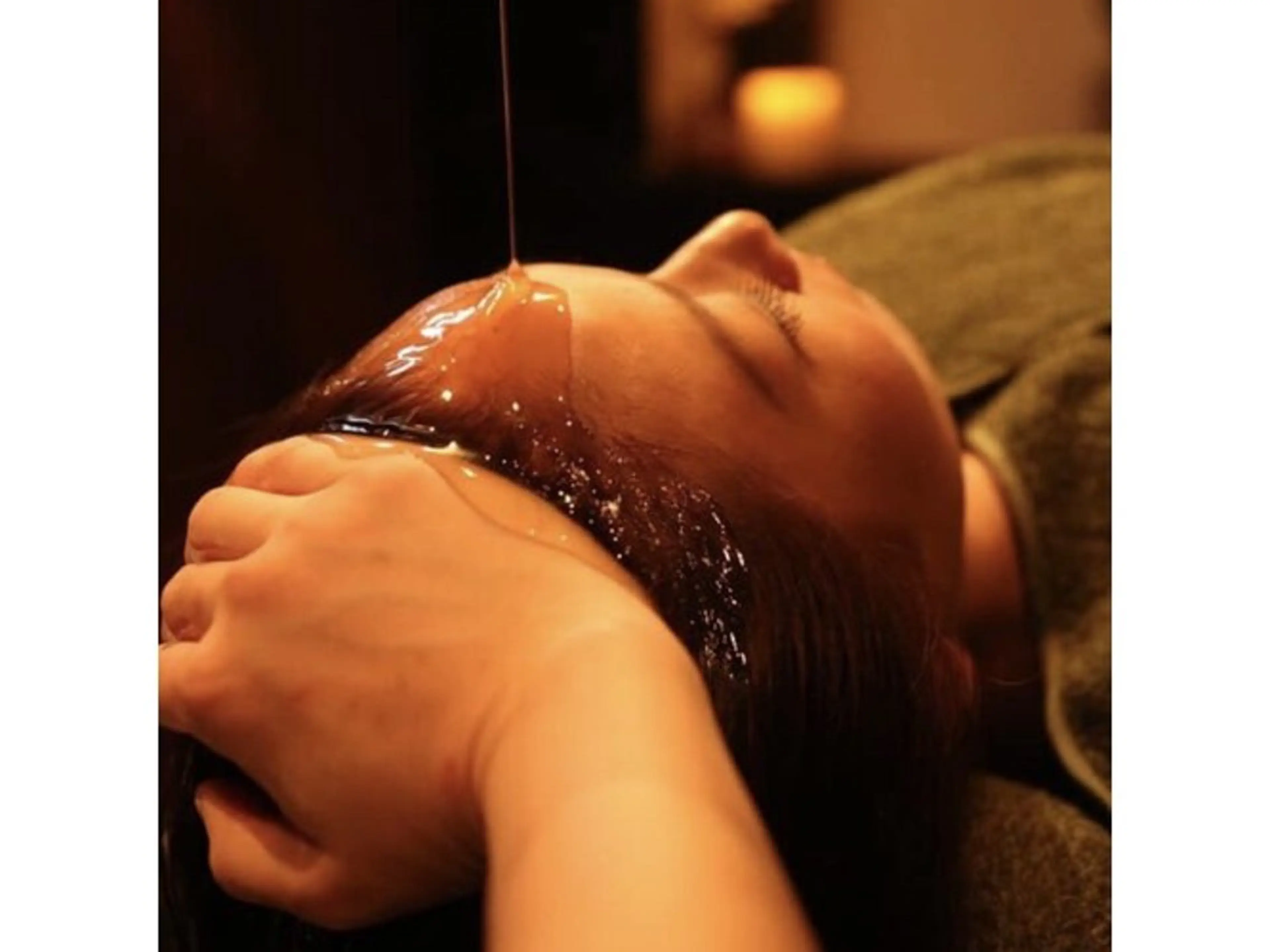 首肩スッキリ✨『シロダーラトータルマッサージコース』【デコルテマッサージ】➕高保湿トリートメント💆男女共に◎当日予約◎の写真