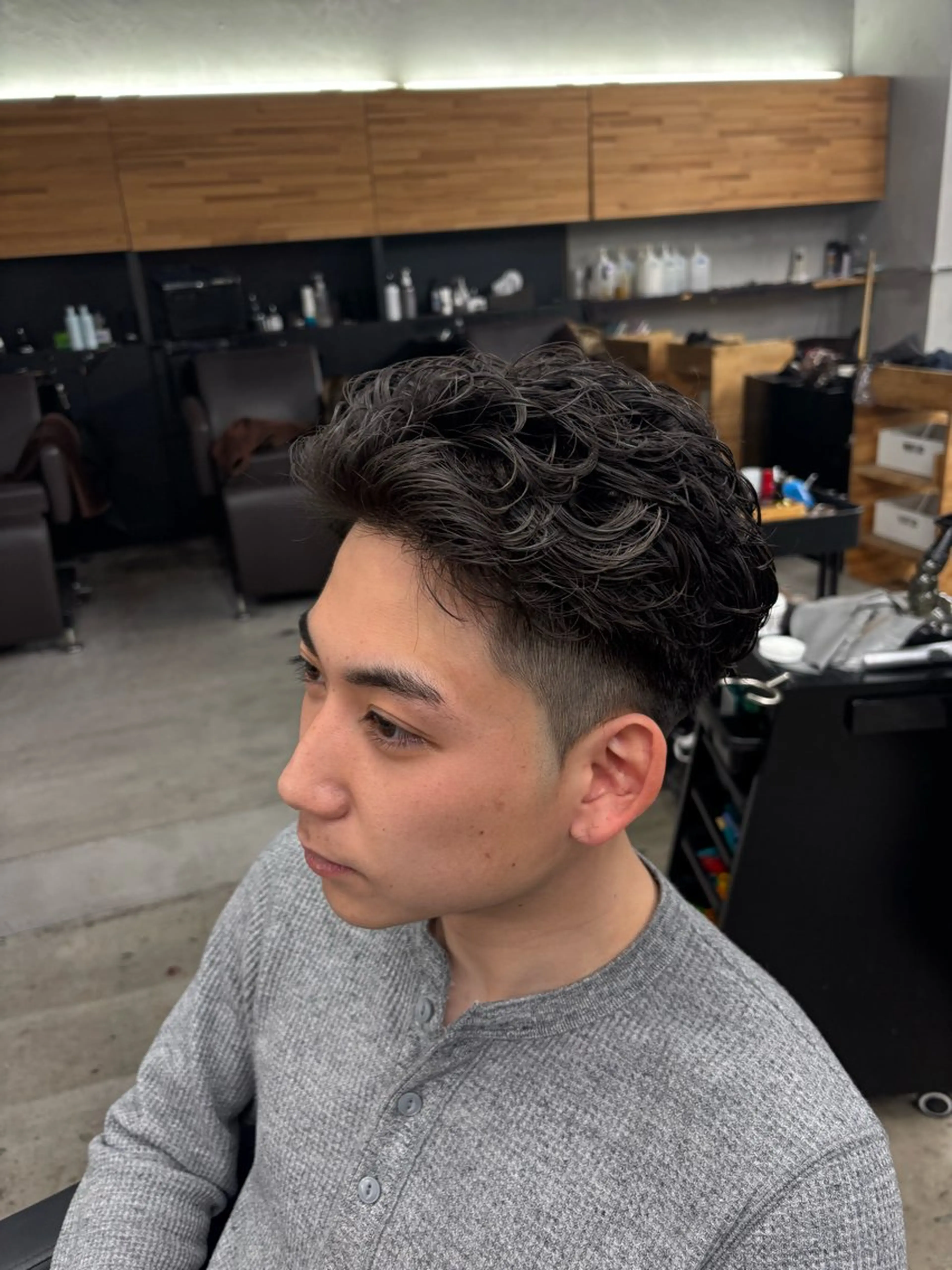 パーマ メンズ カット パーマ mono / Manatoのヘアスタイル