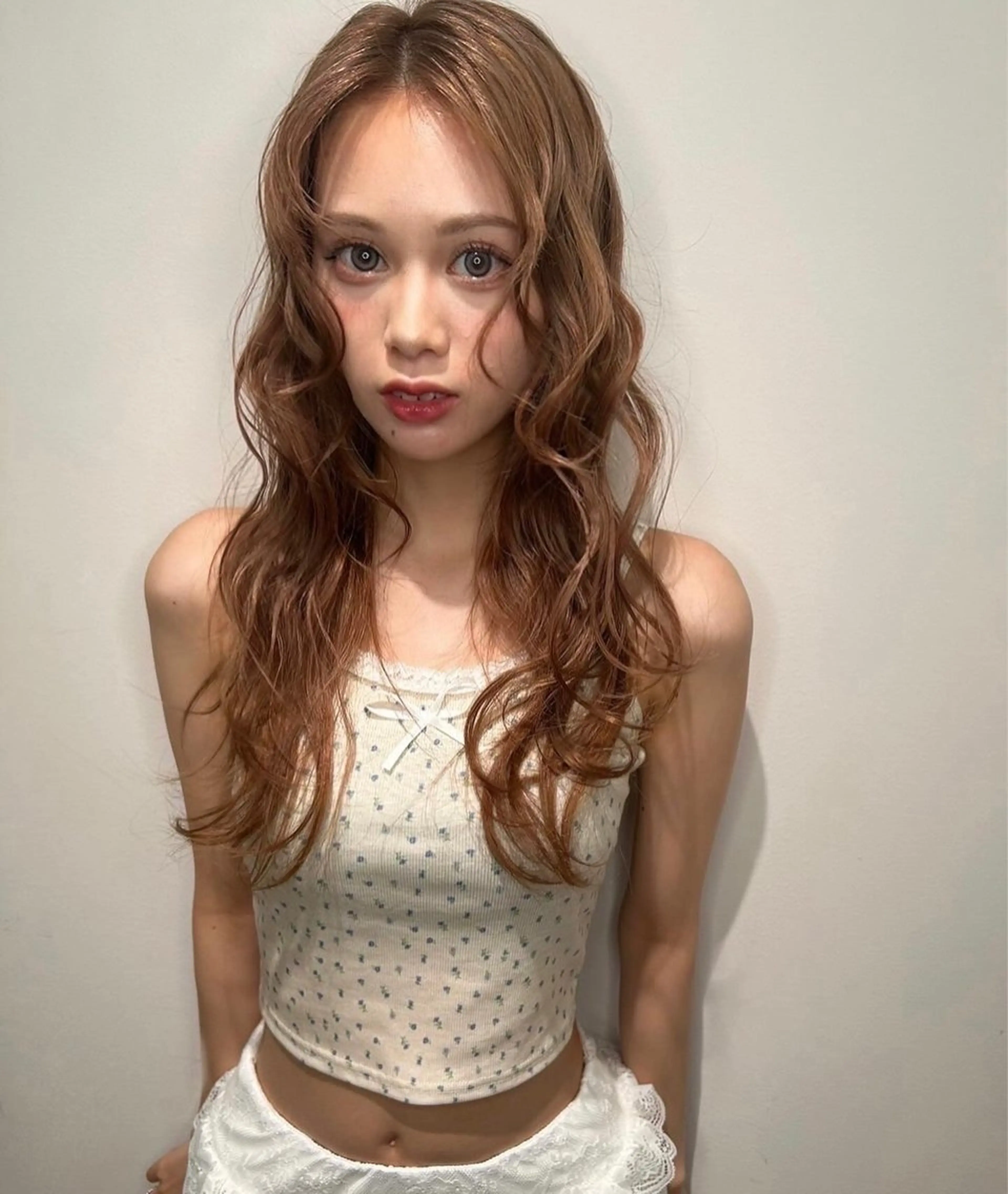 ロング カラー land所属・透明感カラー/レイヤ ー🌙Honokaのヘアスタイル