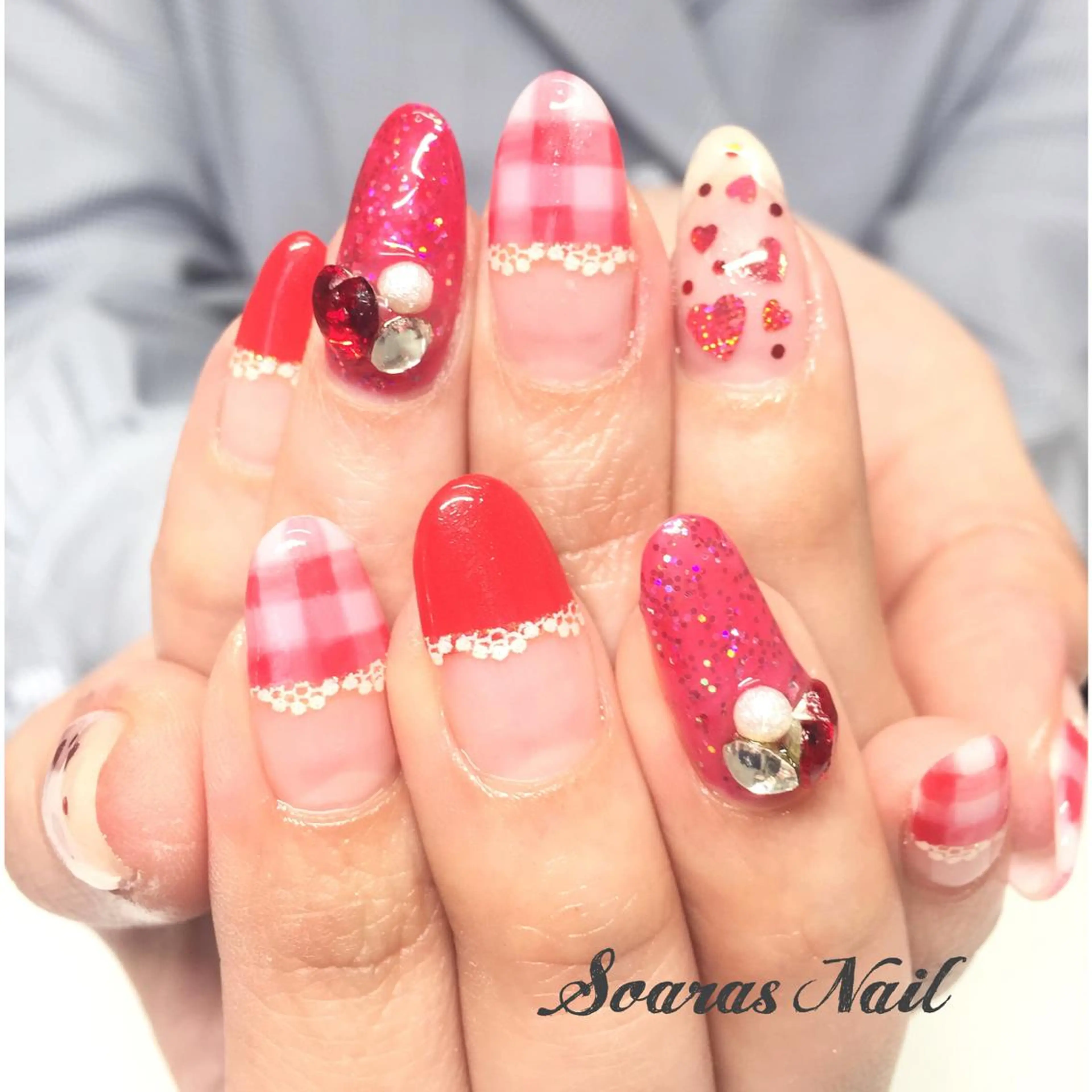 ネイル ジェルネイル soaras nailのネイルデザイン