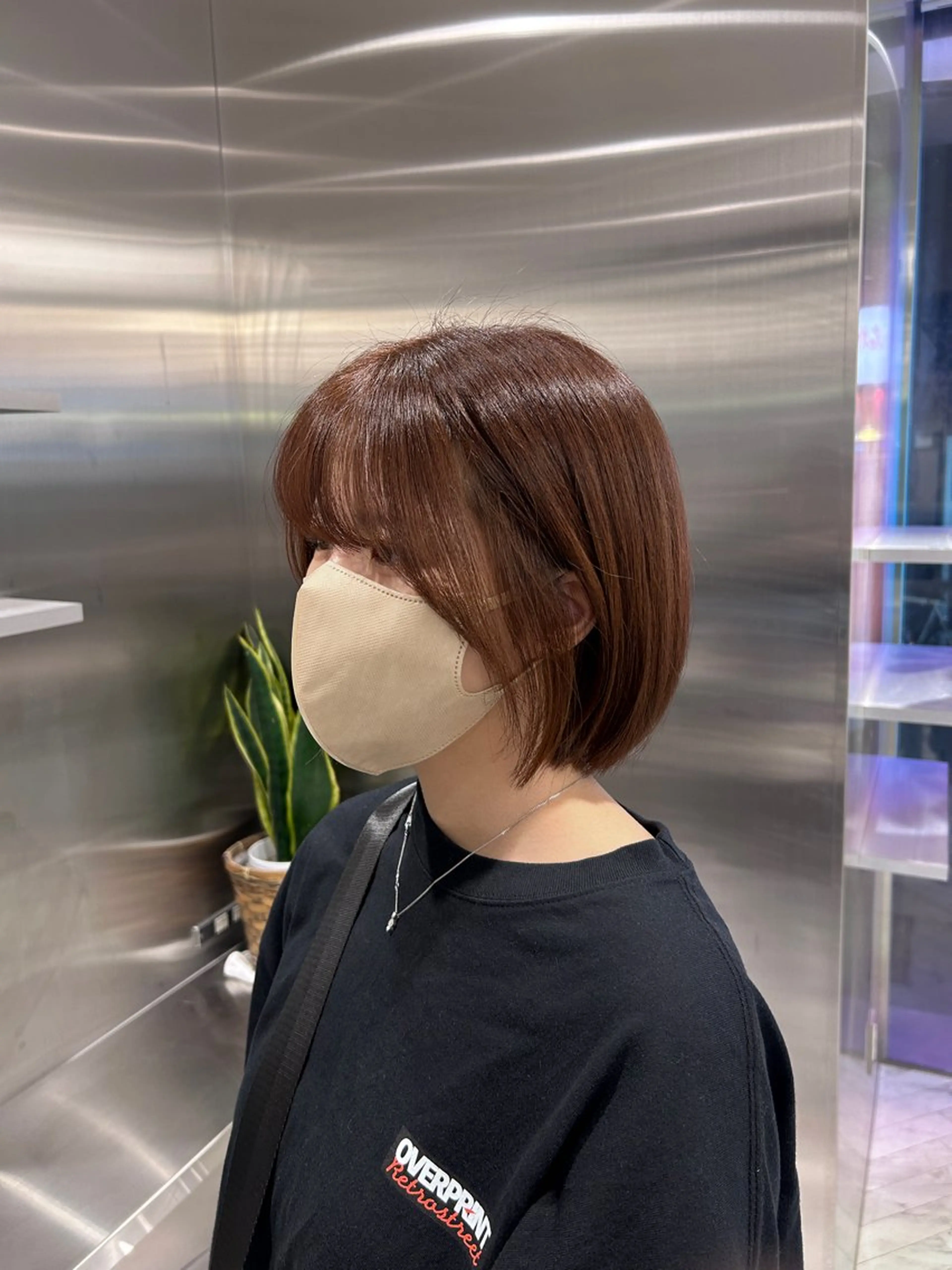 ショート カラー カット ヘアカラー 冬っぽカラー/ マツエク/ゆきなのマツエク・マツパデザイン