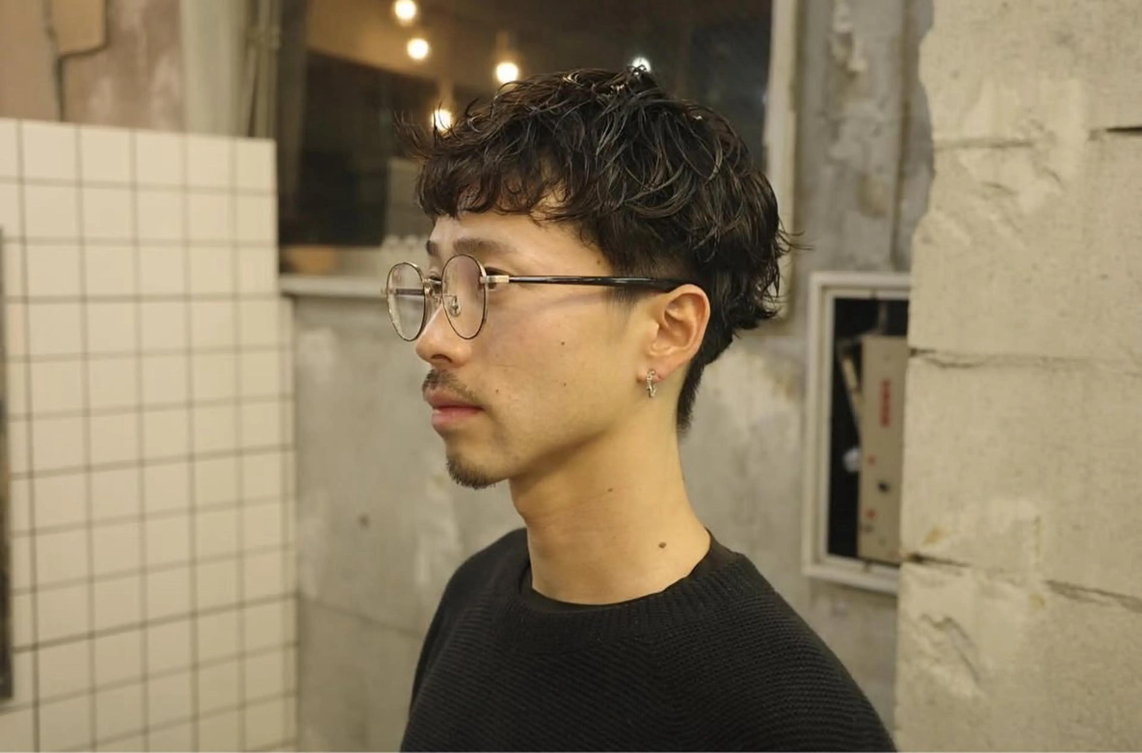 【men's限定】カット＋ケアパーマの写真