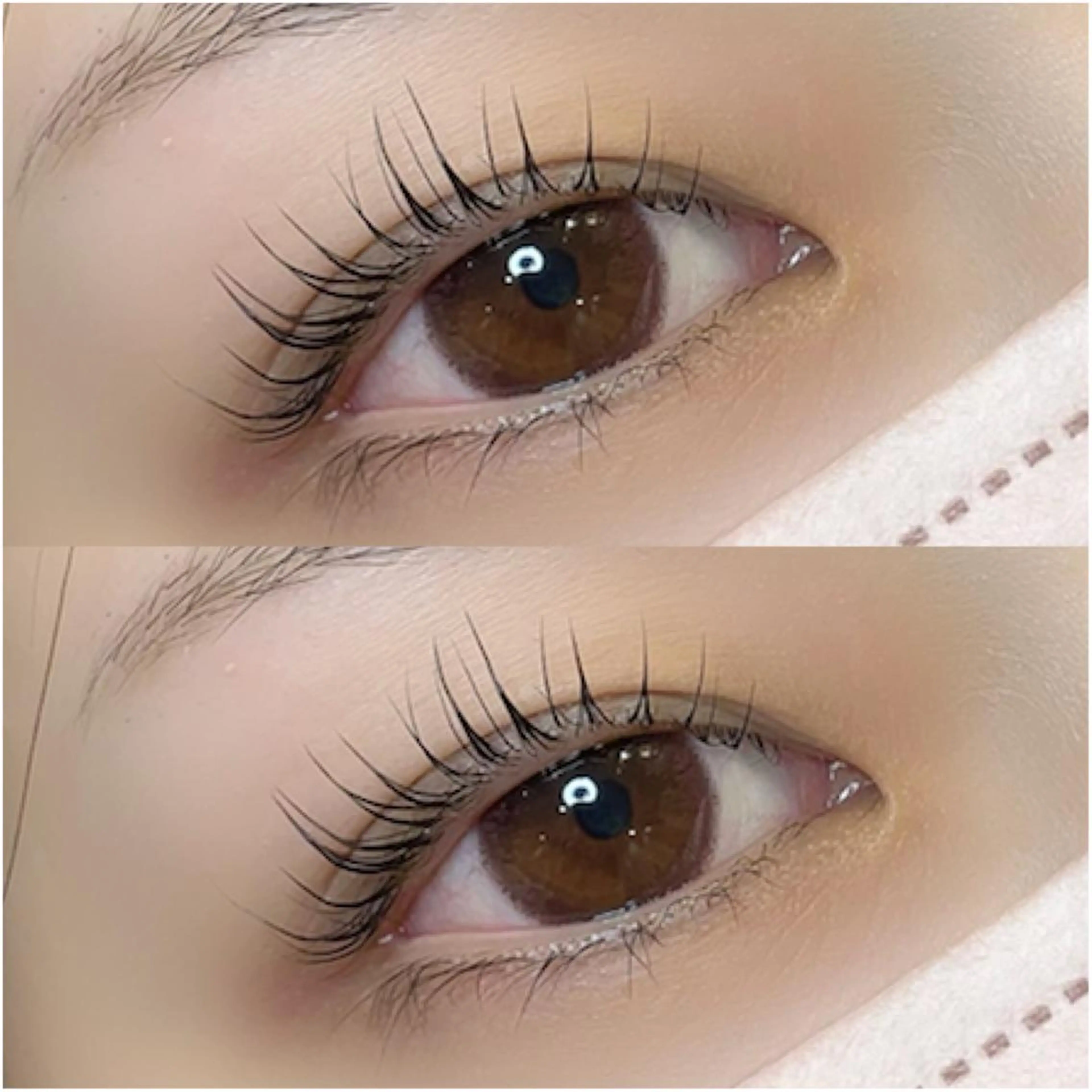 マツエク・マツパ フラットラッシュ ナチュラル パリジェンヌラッシュリフト まつげパーマ 一重×まつ毛パーマ マツパ 💕丸島 夏名🐰🍀のマツエク・マツパデザイン