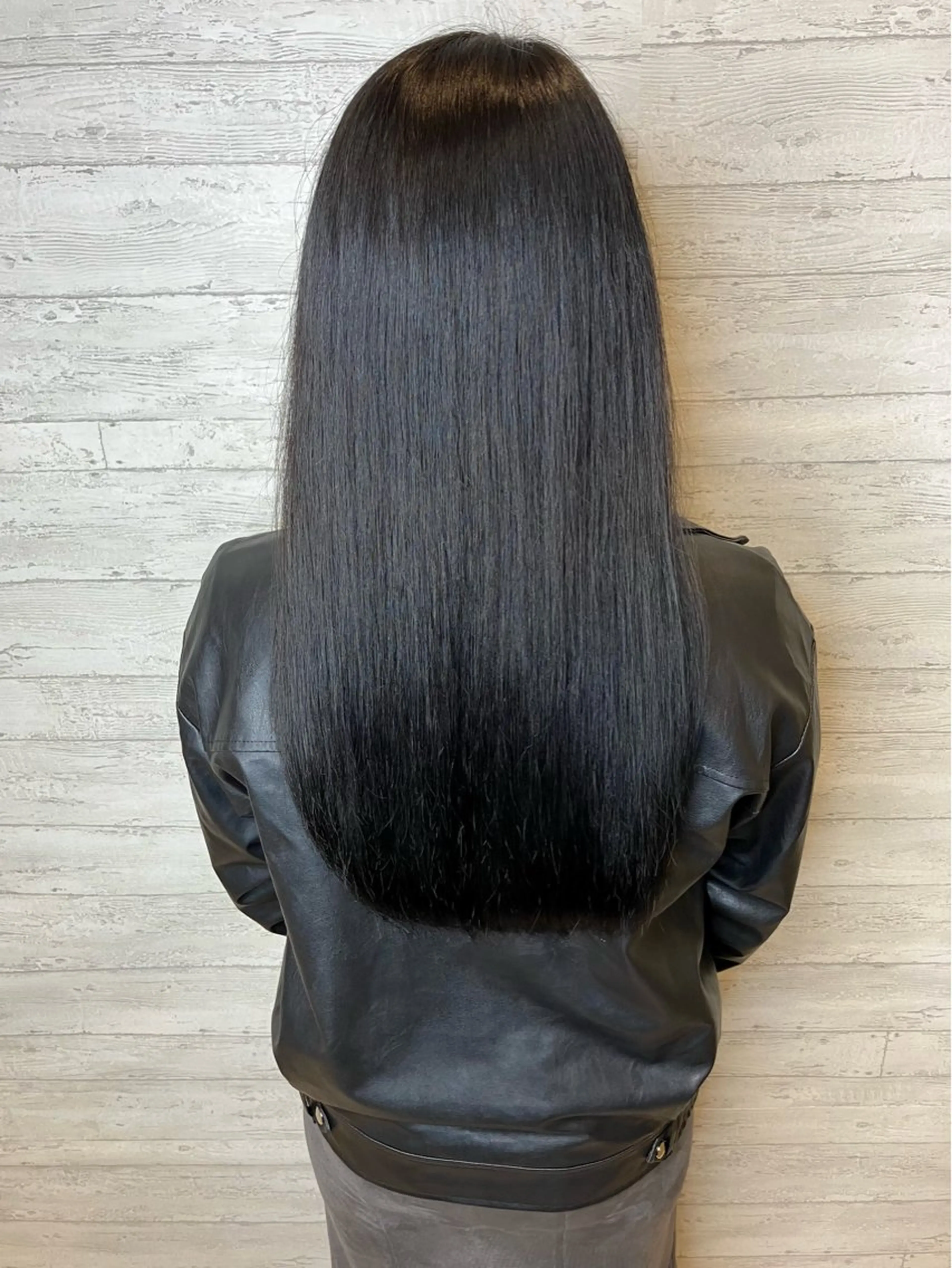 ロング カラー 黒髪 透明感カラー 小池 穂果/ 府中のヘアスタイル