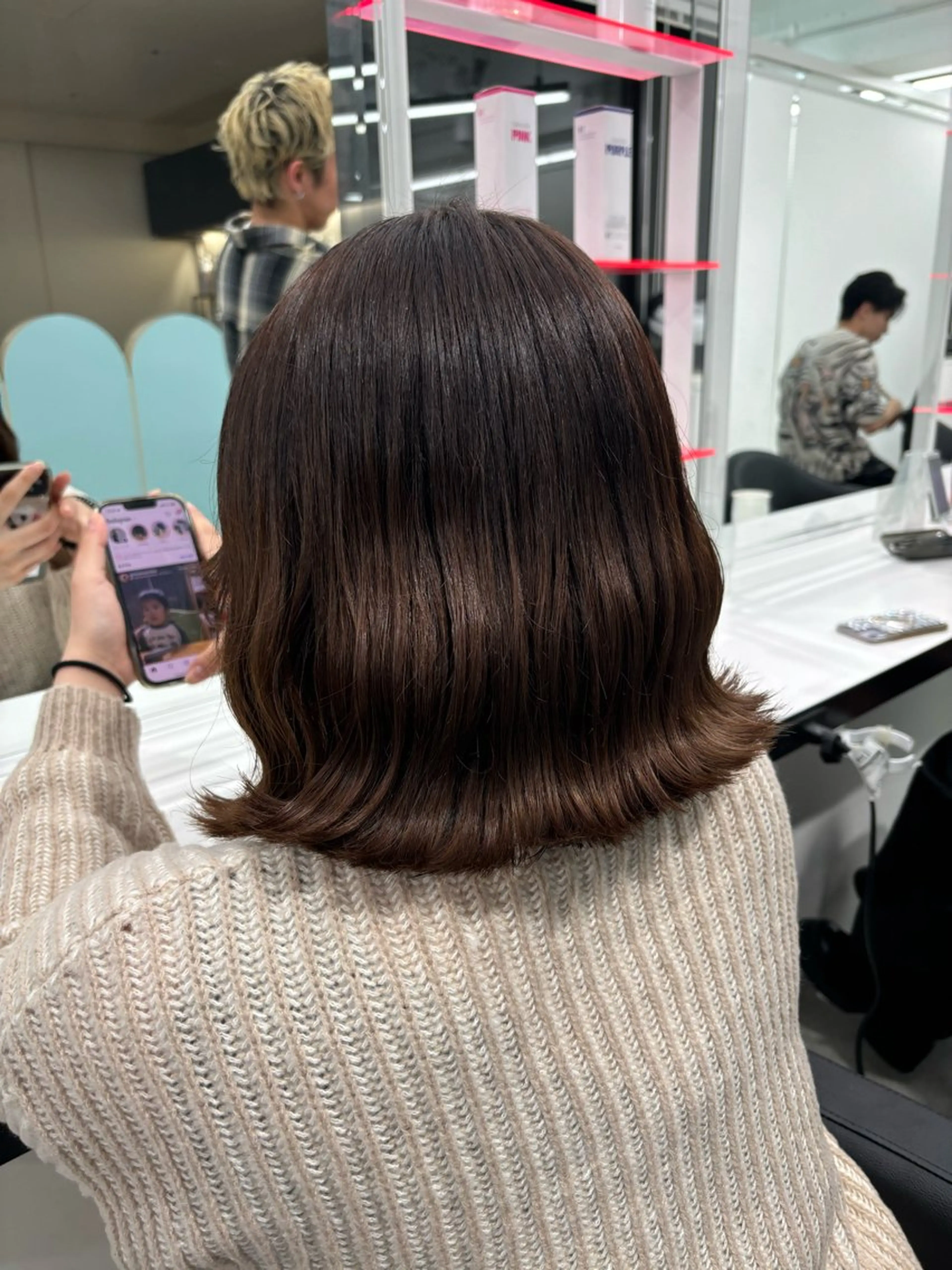 カラー Wカラー/暖色/べ ージュりく©︎🐝のヘアスタイル