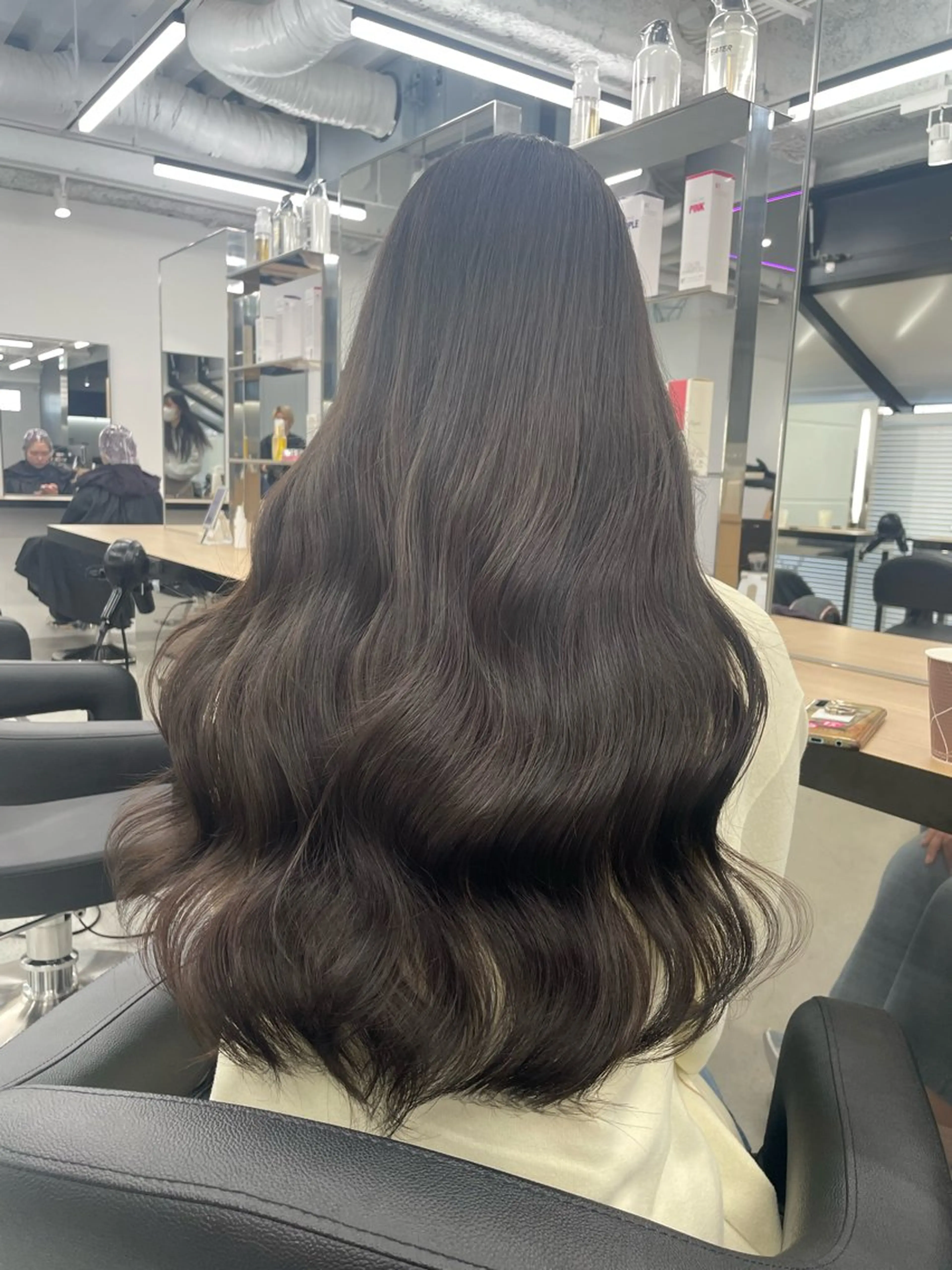 ロング ロング 盛れる暖色🎀ガーリ ーヘア🎀きっかのヘアスタイル