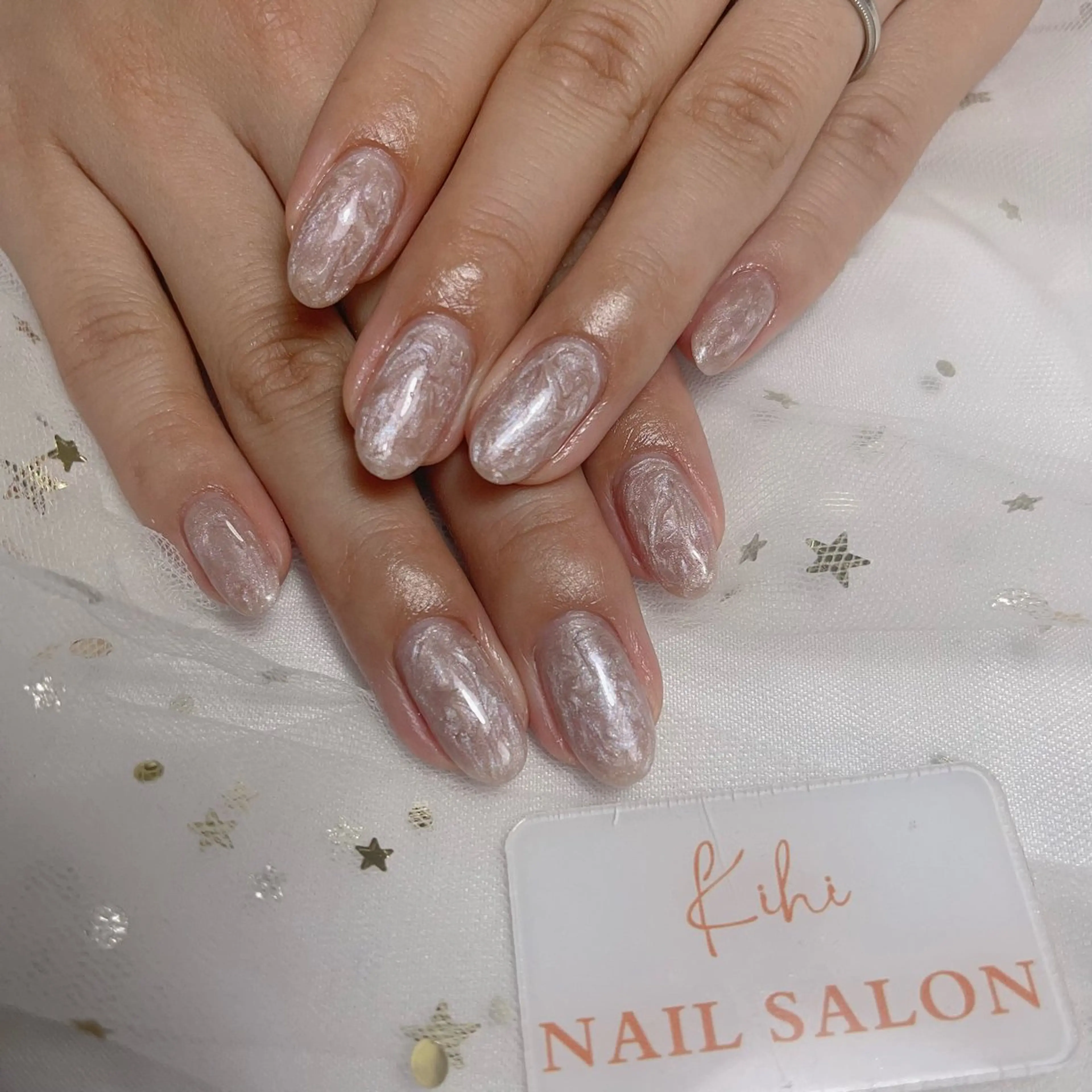 ネイル アートネイル フレンチネイル ジェルネイル グラデーション 韓国ネイル ハンドネイル 💕鈴木ユリ パラジェル/オフ無料のネイルデザイン