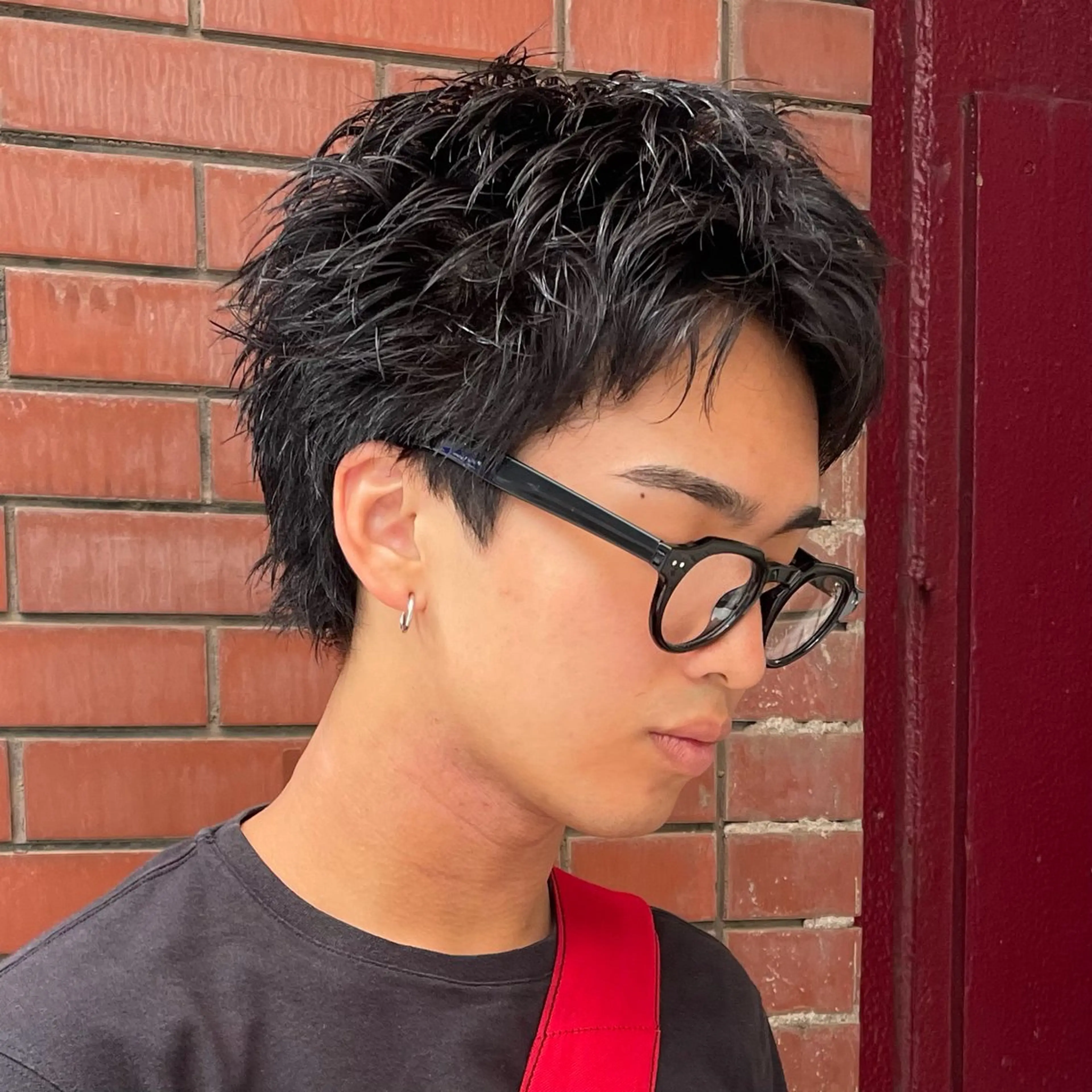 ショート パーマ メンズ メンズパーマ メンズショート スパイキーショート ショートヘア カット パーマ トリートメント 【柏メンズパーマ職人 】店長　KAZUMAのヘアスタイル