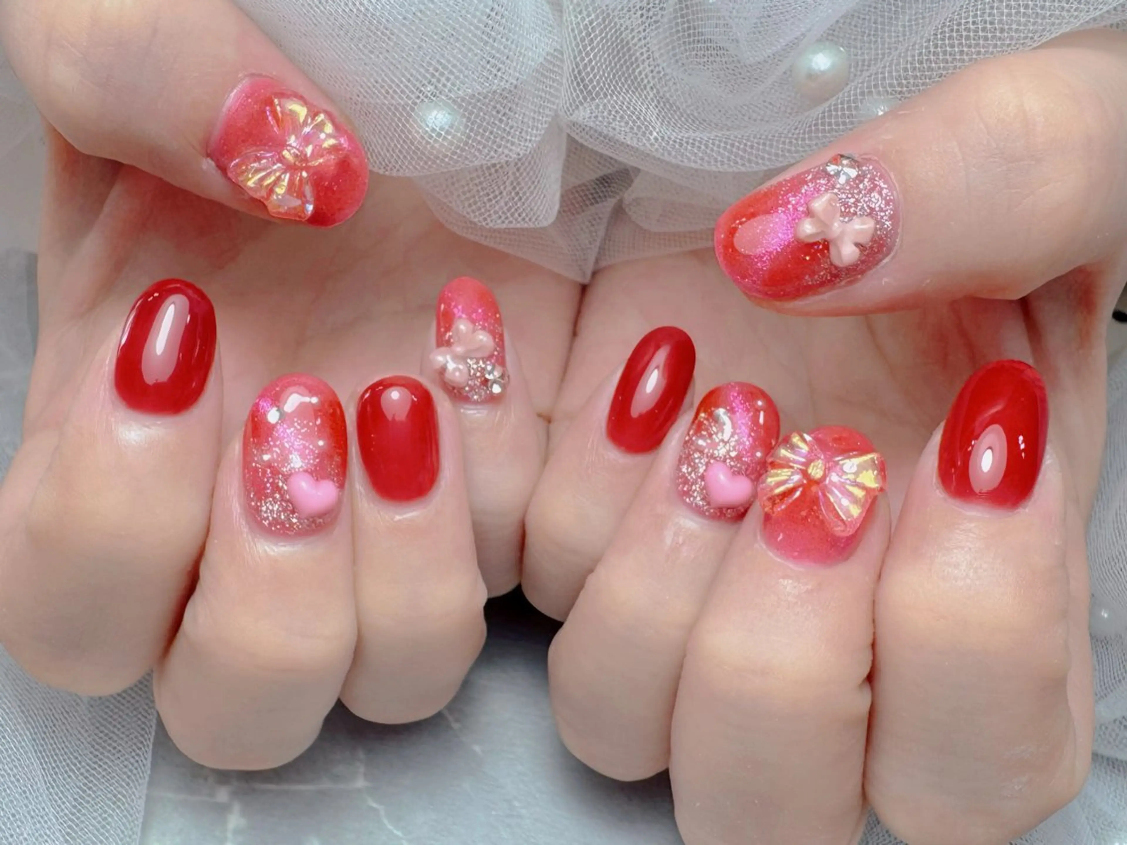 ネイル ハンドネイル マジックミラー所属・マジック ミラーのネイルデザイン