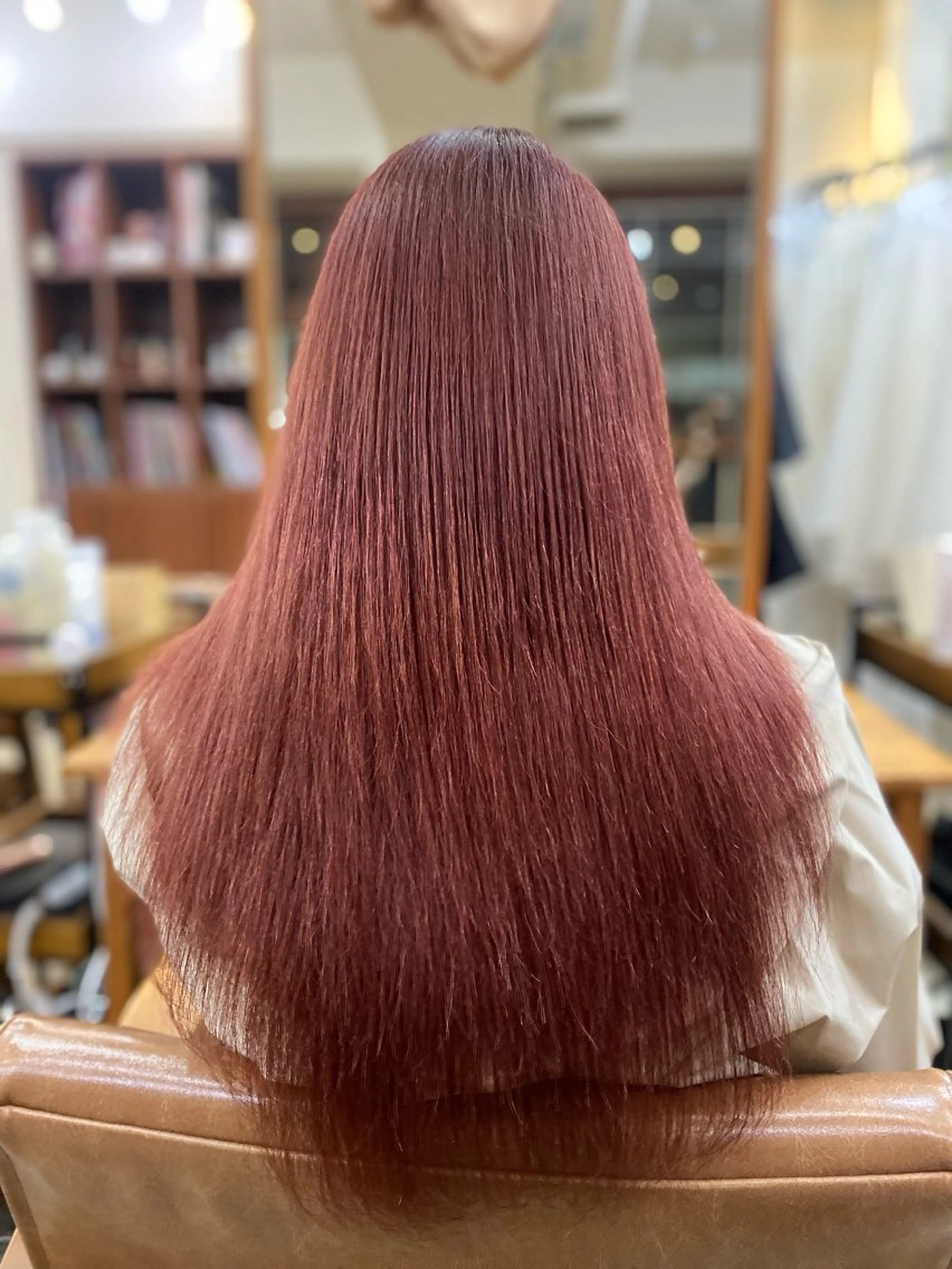 ロング カラー ピンクカラー blink所属・暖色/ブラウン/ 透明感/ゆうかのヘアスタイル