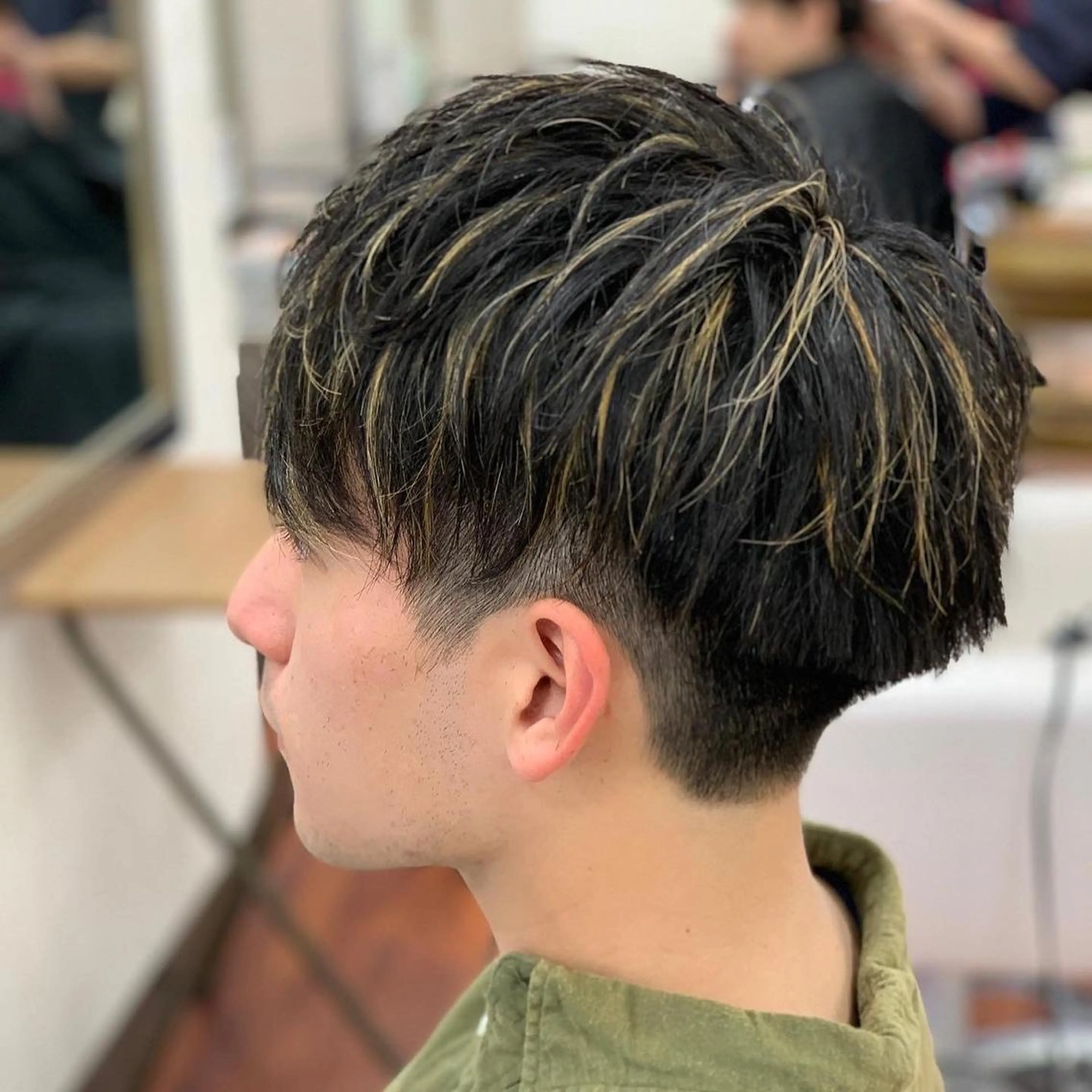 👑【メンズ限定】　カット＋ハイライト＋トリートメントの写真