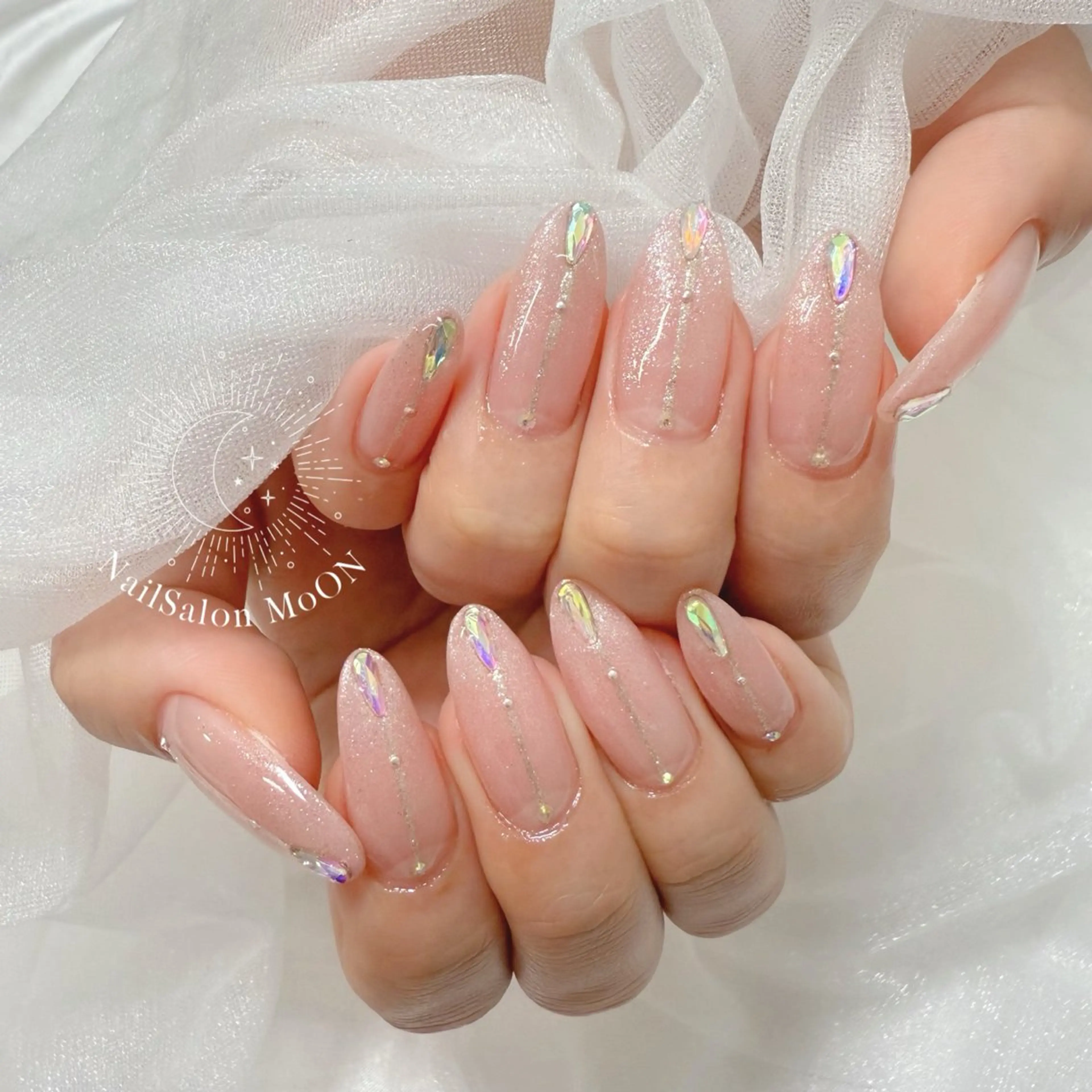 ネイル ハンドネイル ハンドケア MoON...❤︎ MeGuのネイルデザイン