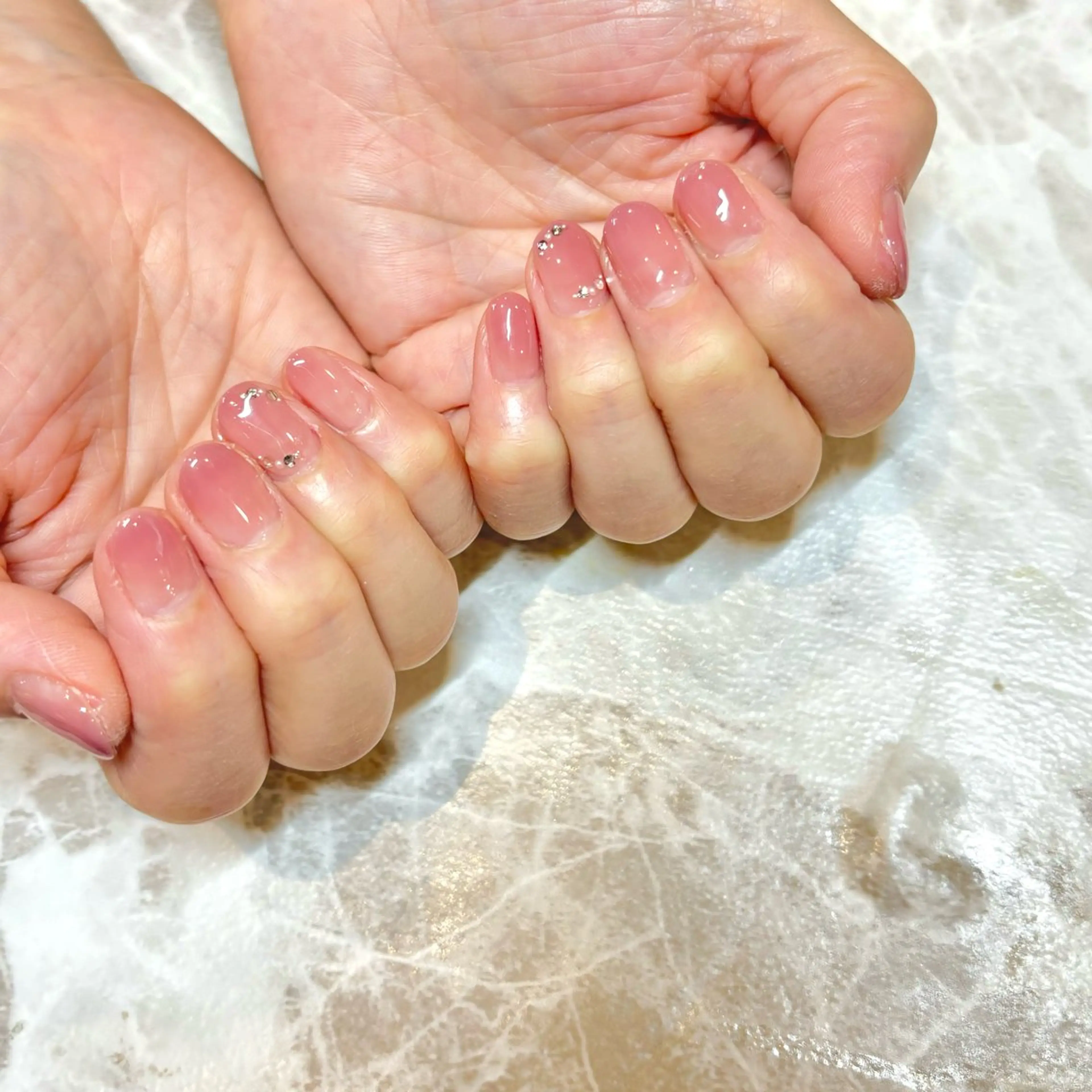 ネイル ピンク SEPT NAIL こばやしのネイルデザイン