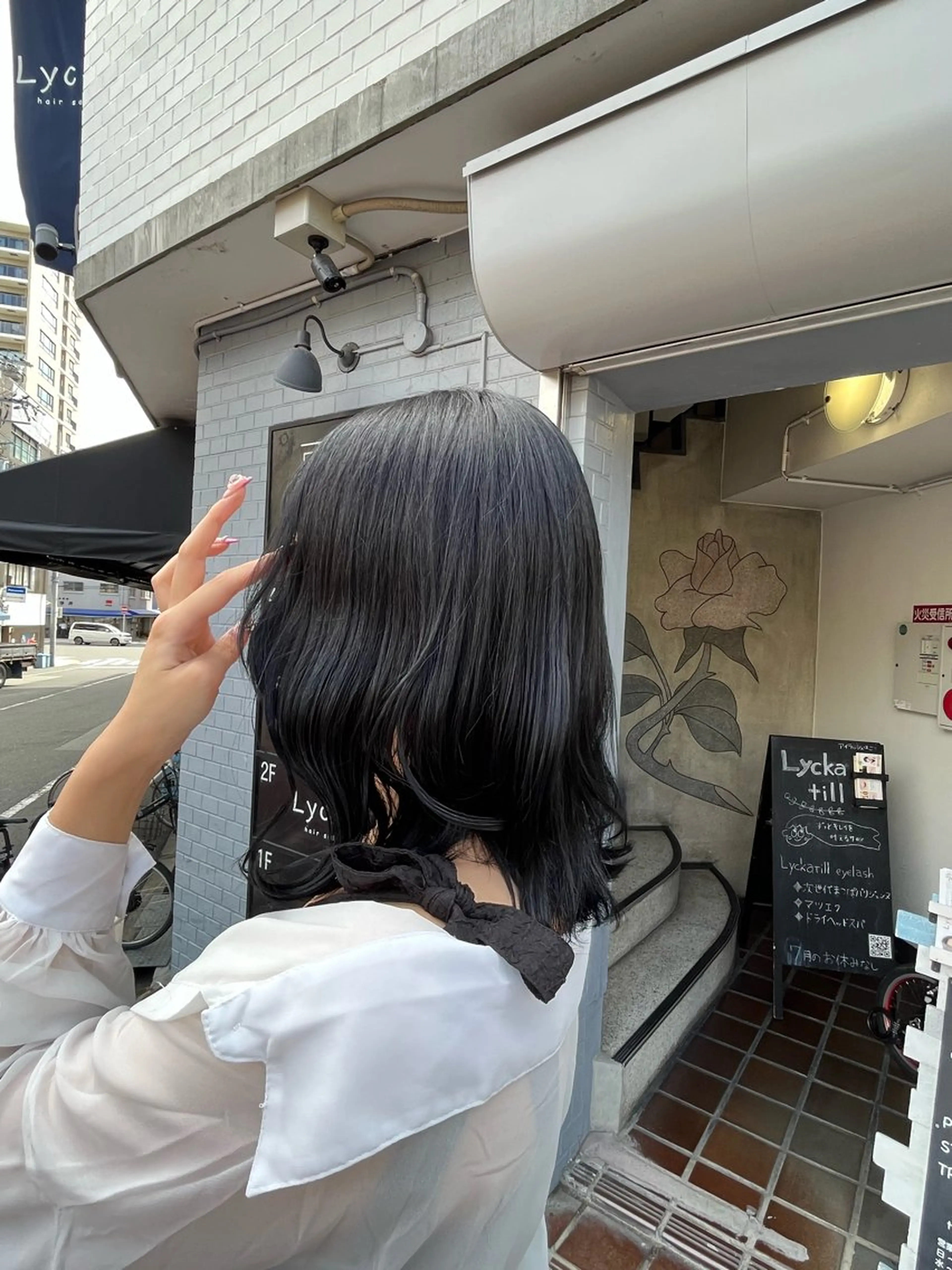 ミディアム ヘアカラー °ʚ ふじくら なつみɞ°のヘアスタイル