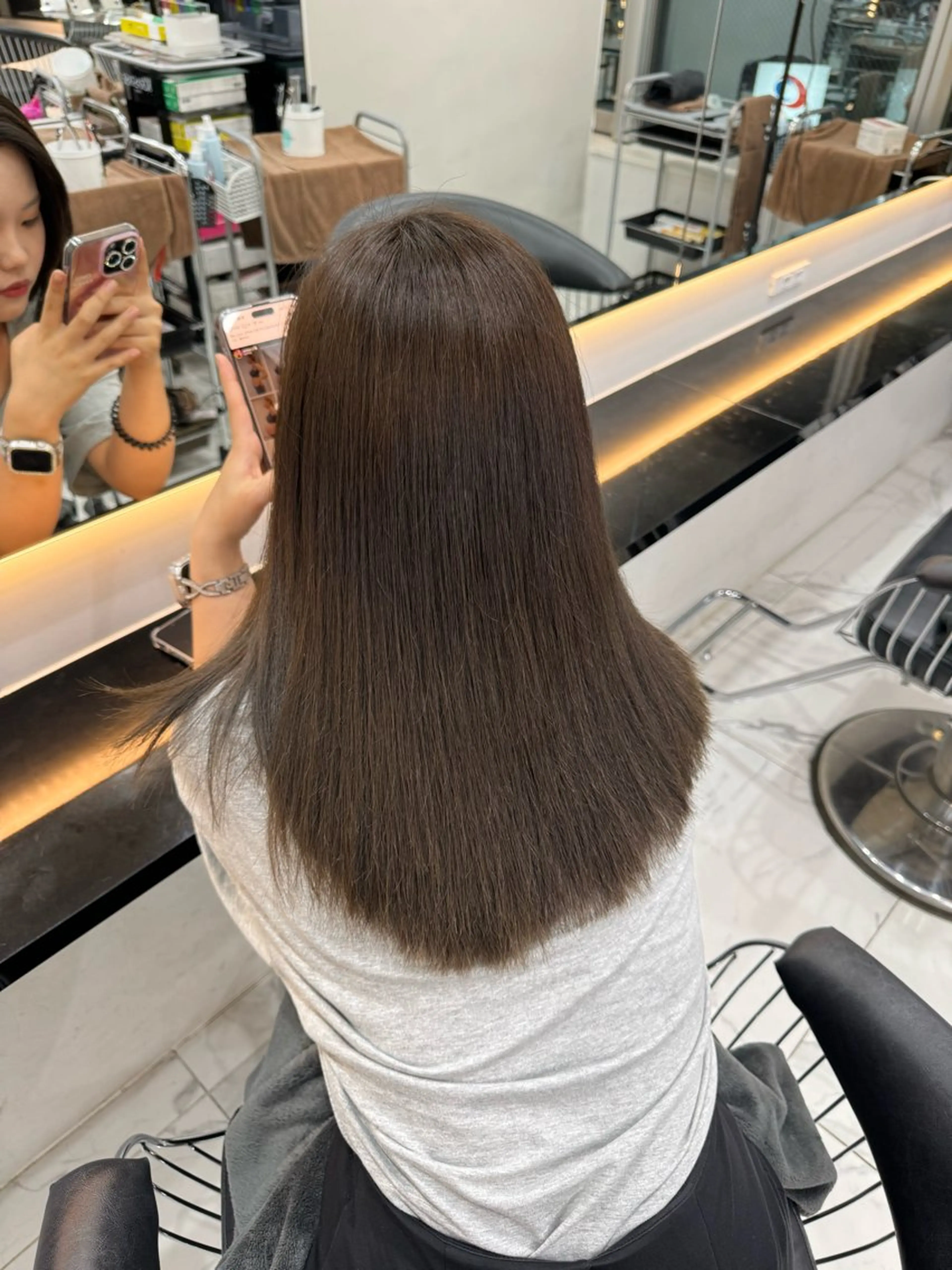 カラー lapis 渋谷本店 きりかのヘアスタイル