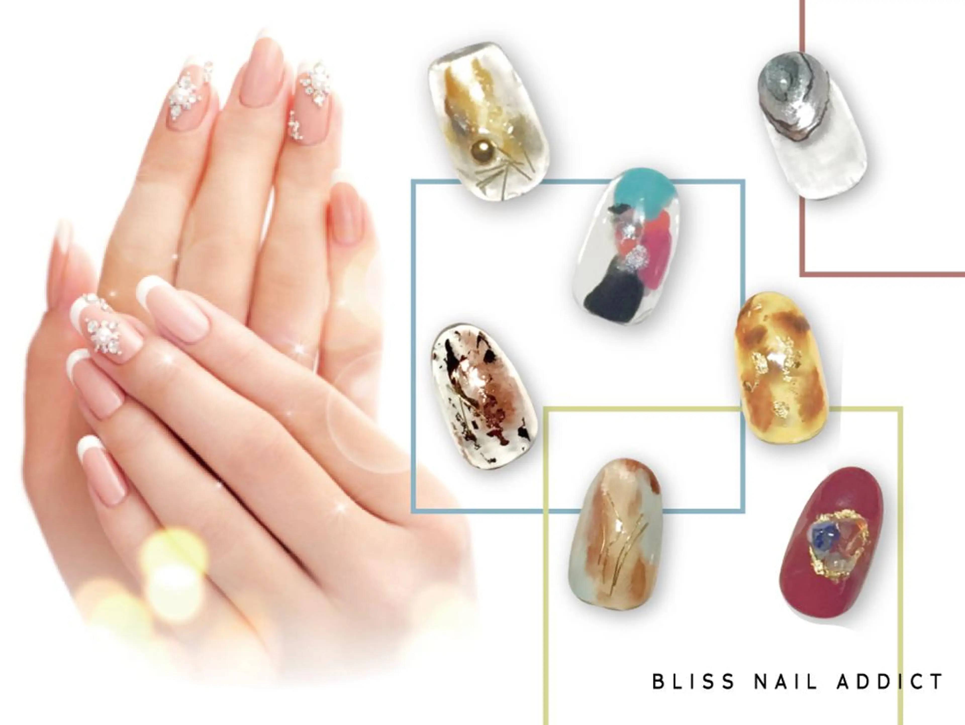 ネイル Bliss EyeLash & Beauty所属・Bliss(ブリス) NEA協会認定校のネイルデザイン