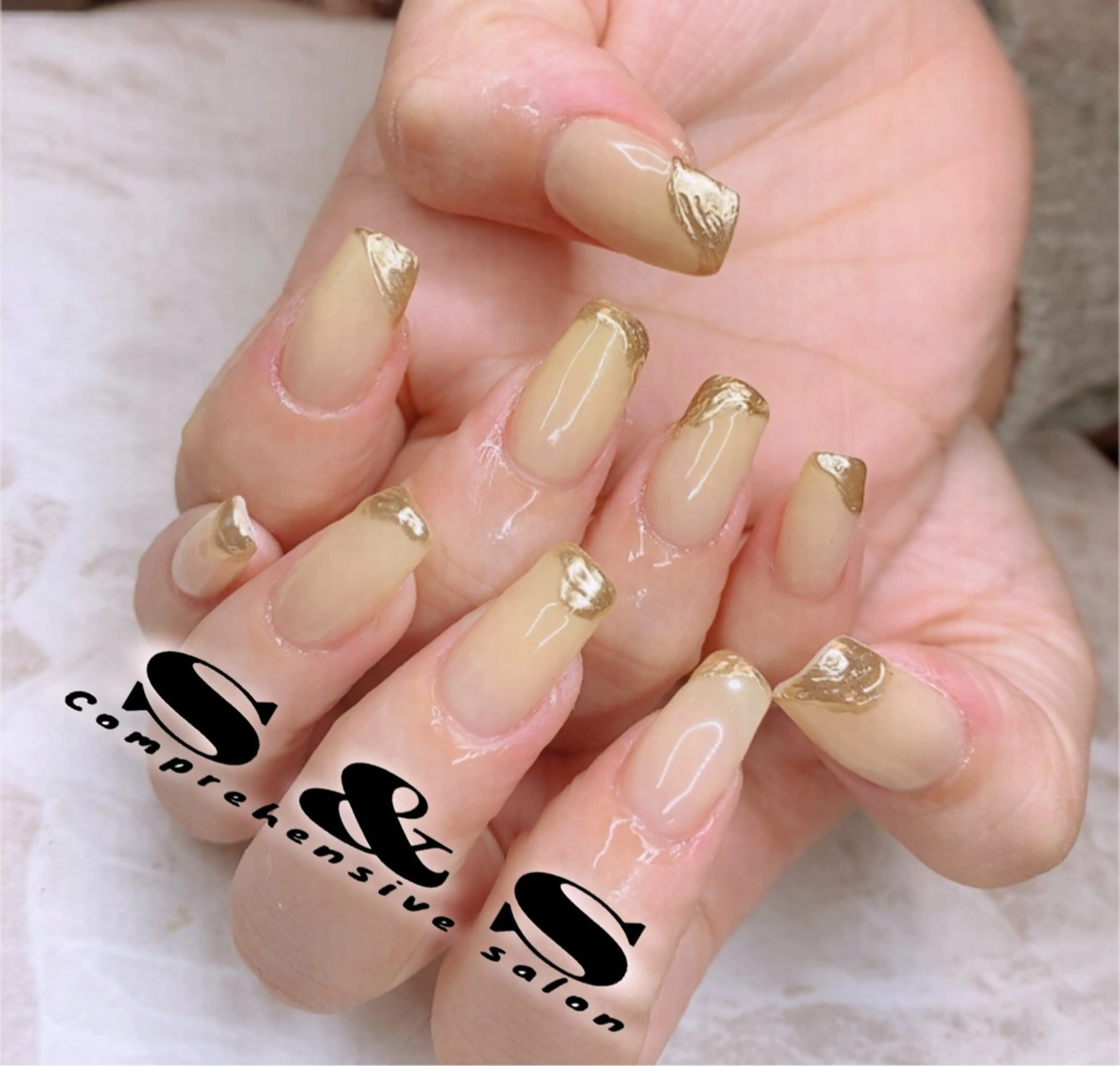 ネイル 長さ出し メンズネイル 持ち込み スカルプネイル S&S 村田小百合のネイルデザイン