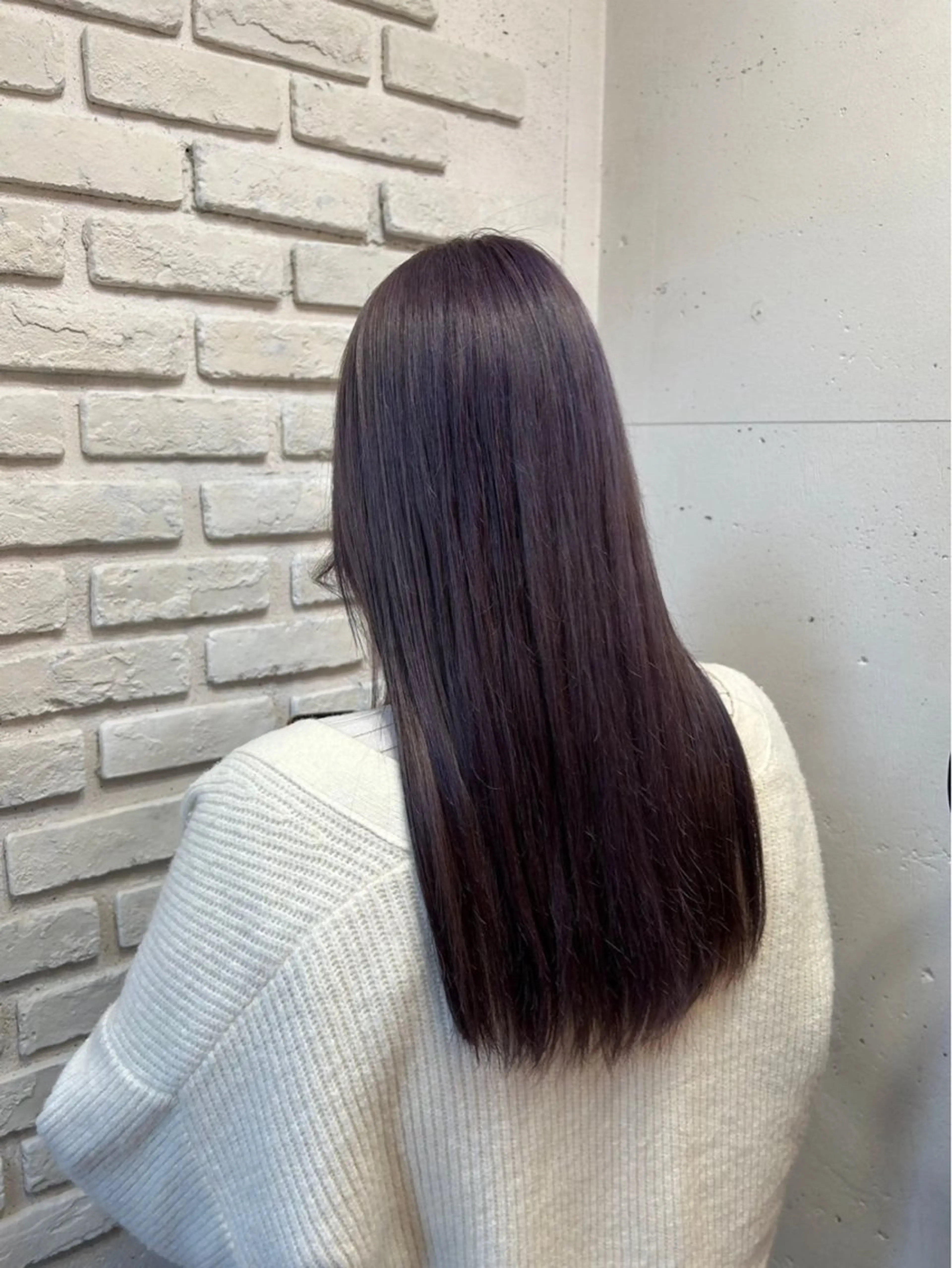 ロング しおん @_qliwjsl_のヘアスタイル