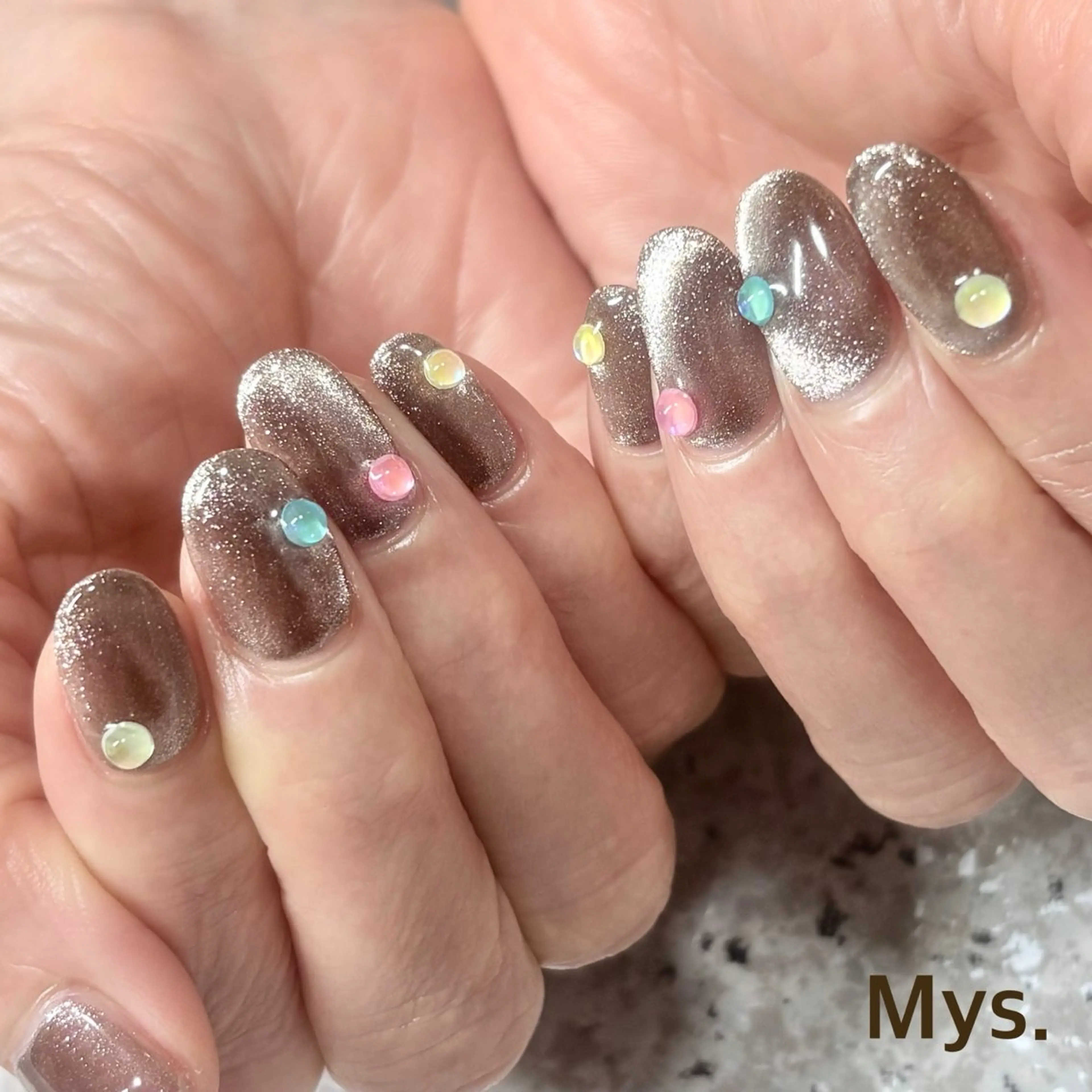 ネイル ハンドネイル Mys. 三上紗紀のネイルデザイン