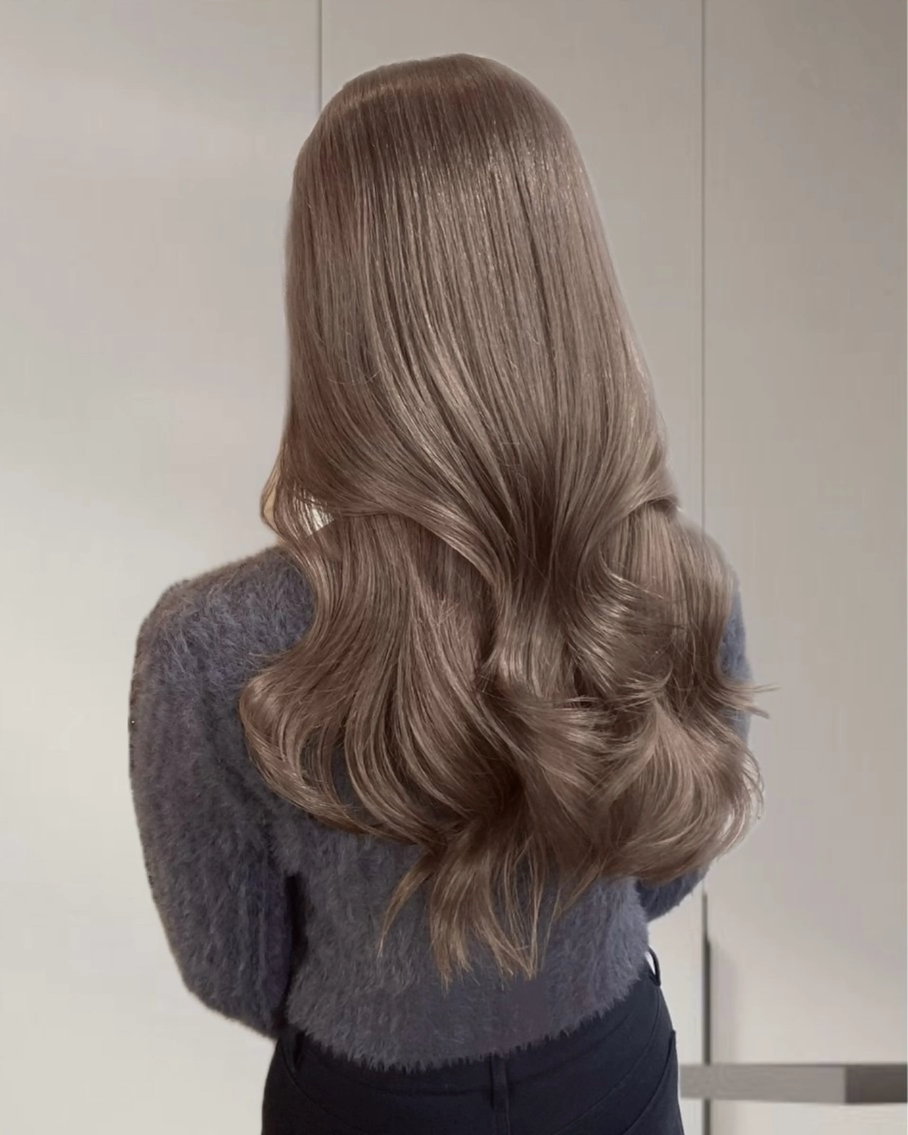 ロング カラー カット ヘアカラー トリートメント MIRAC所属・Ryoichi⛓️ 韓国ヘア/ハイトーンのヘアスタイル