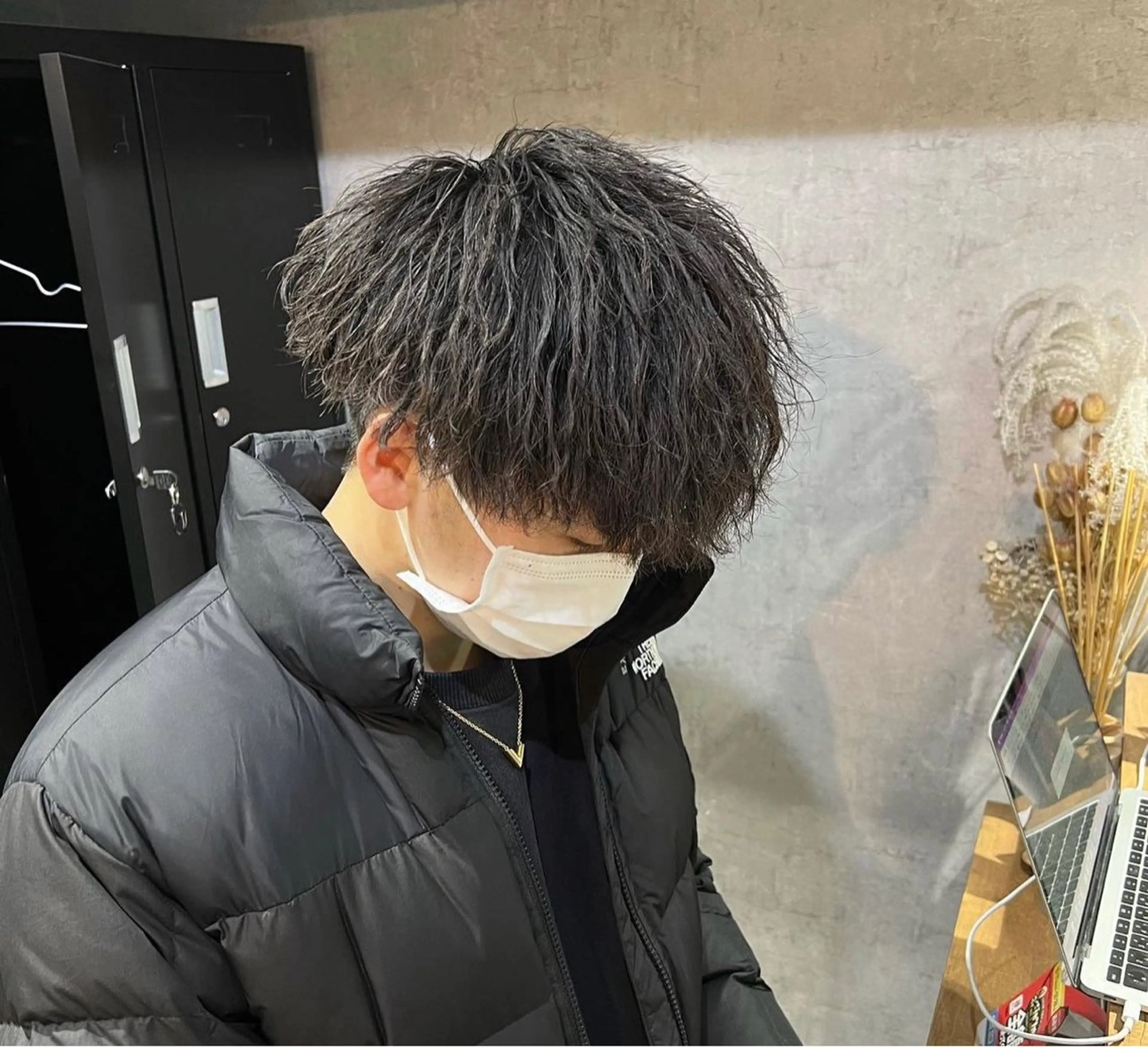 パーマ メンズ メンズパーマ ツイストスパイラルパーマ スパイラルパーマ 沼野 奈美/CREAMのヘアスタイル