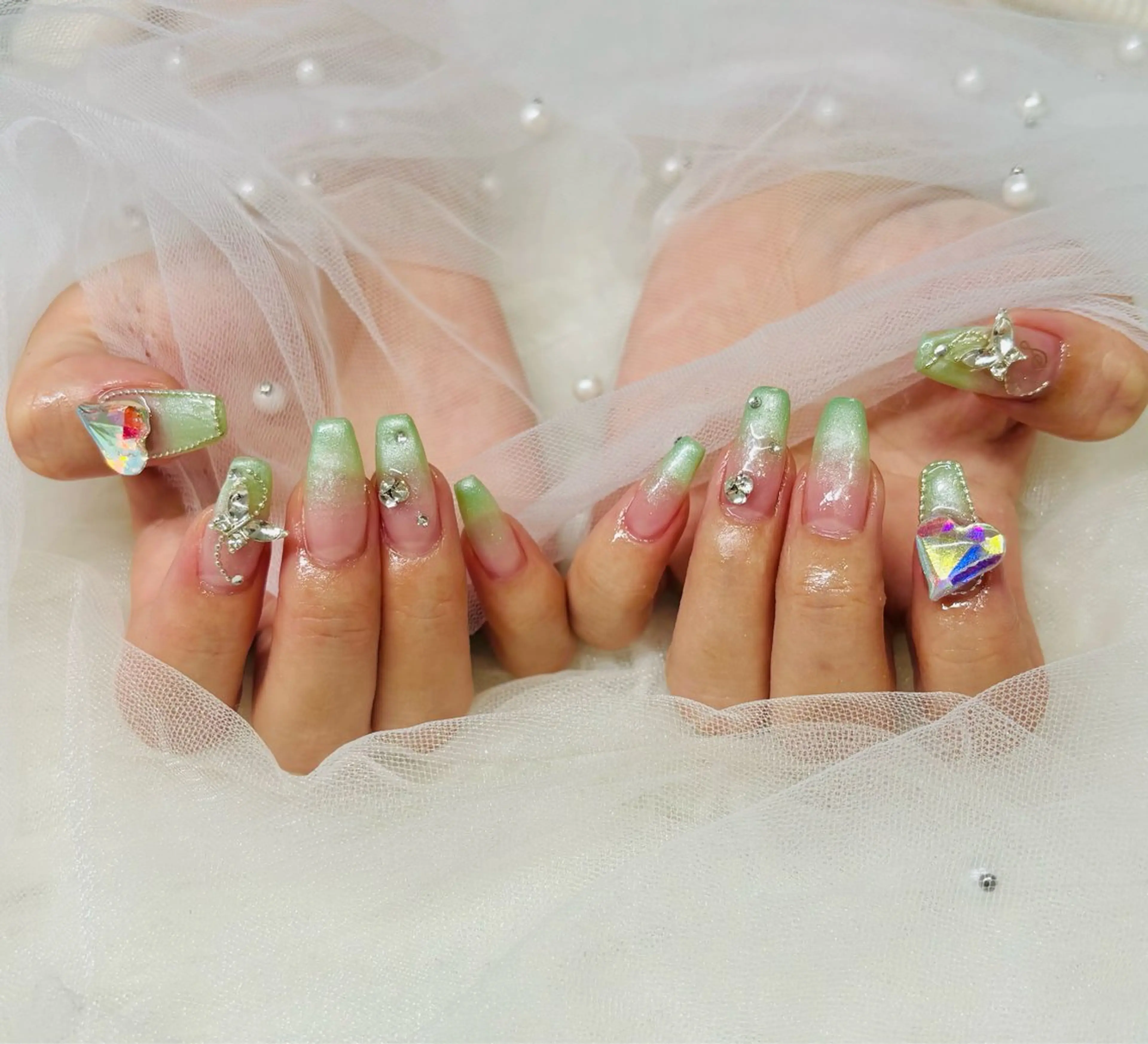 ミディアム Amonail♡ RINAのネイルデザイン