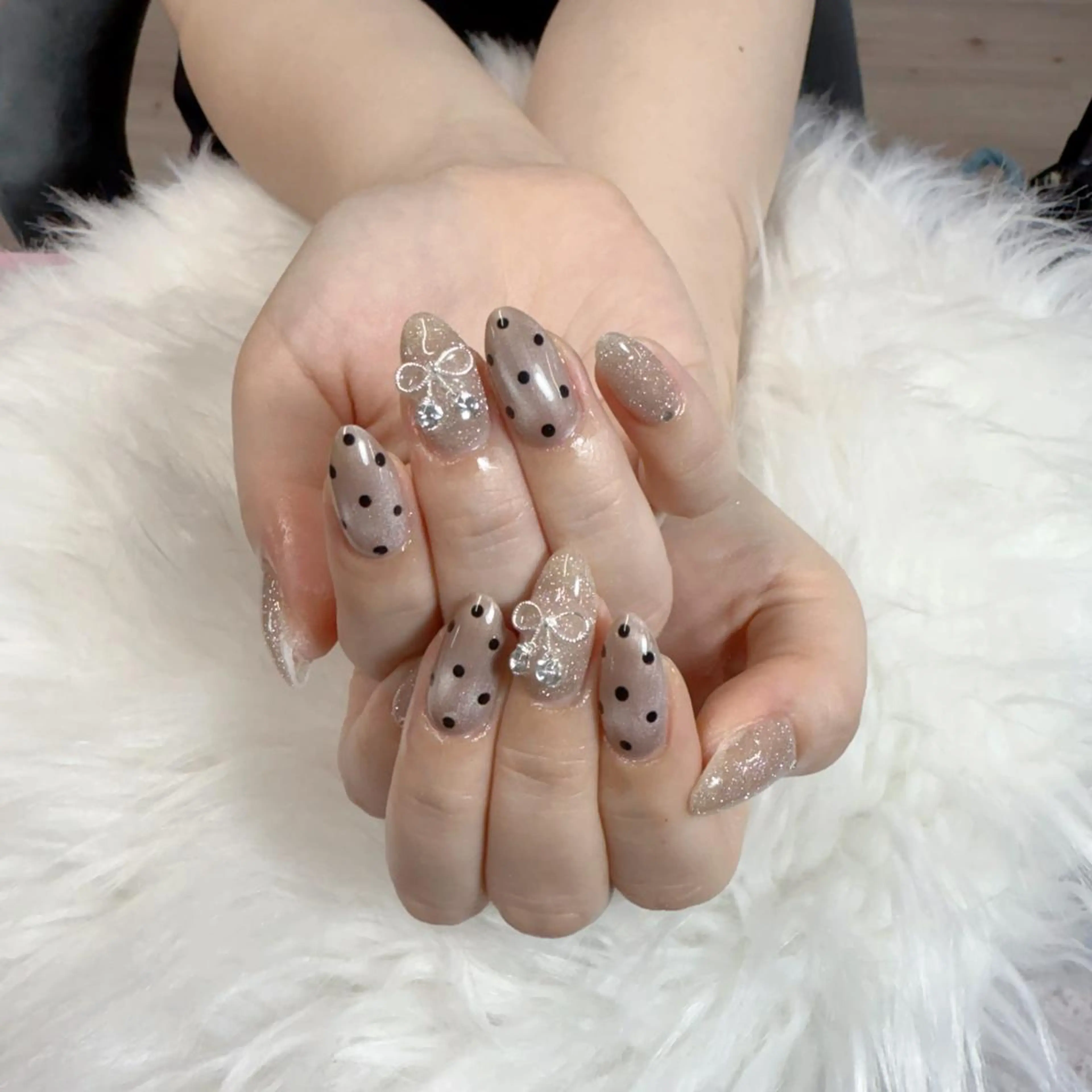 ネイル ハンドネイル 🎀 Lemode ワンホンネイル🎀のネイルデザイン