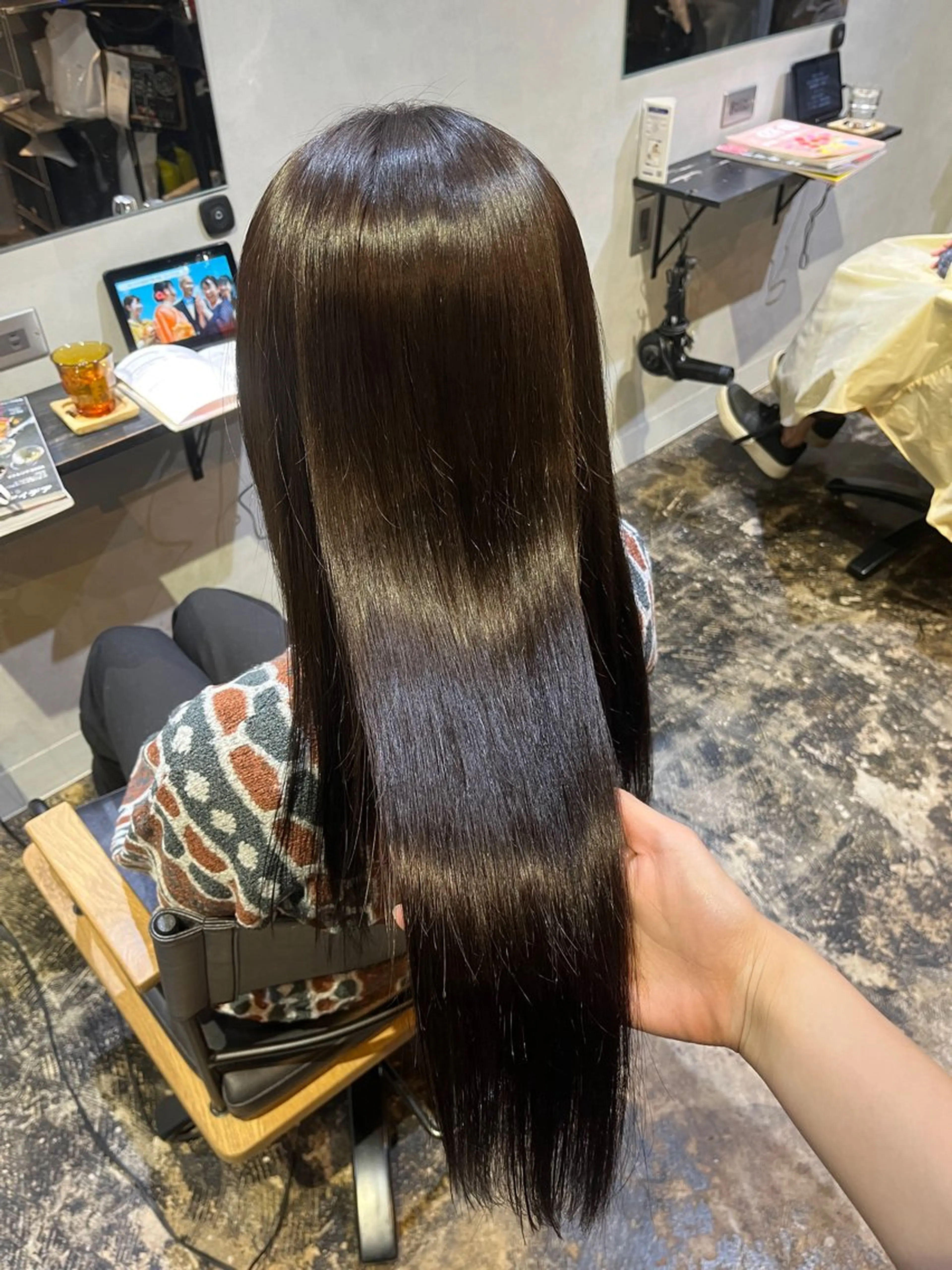 ロング カラー カット ヘアカラー トリートメント ブリーチ/髪質改善 Norikaのヘアスタイル