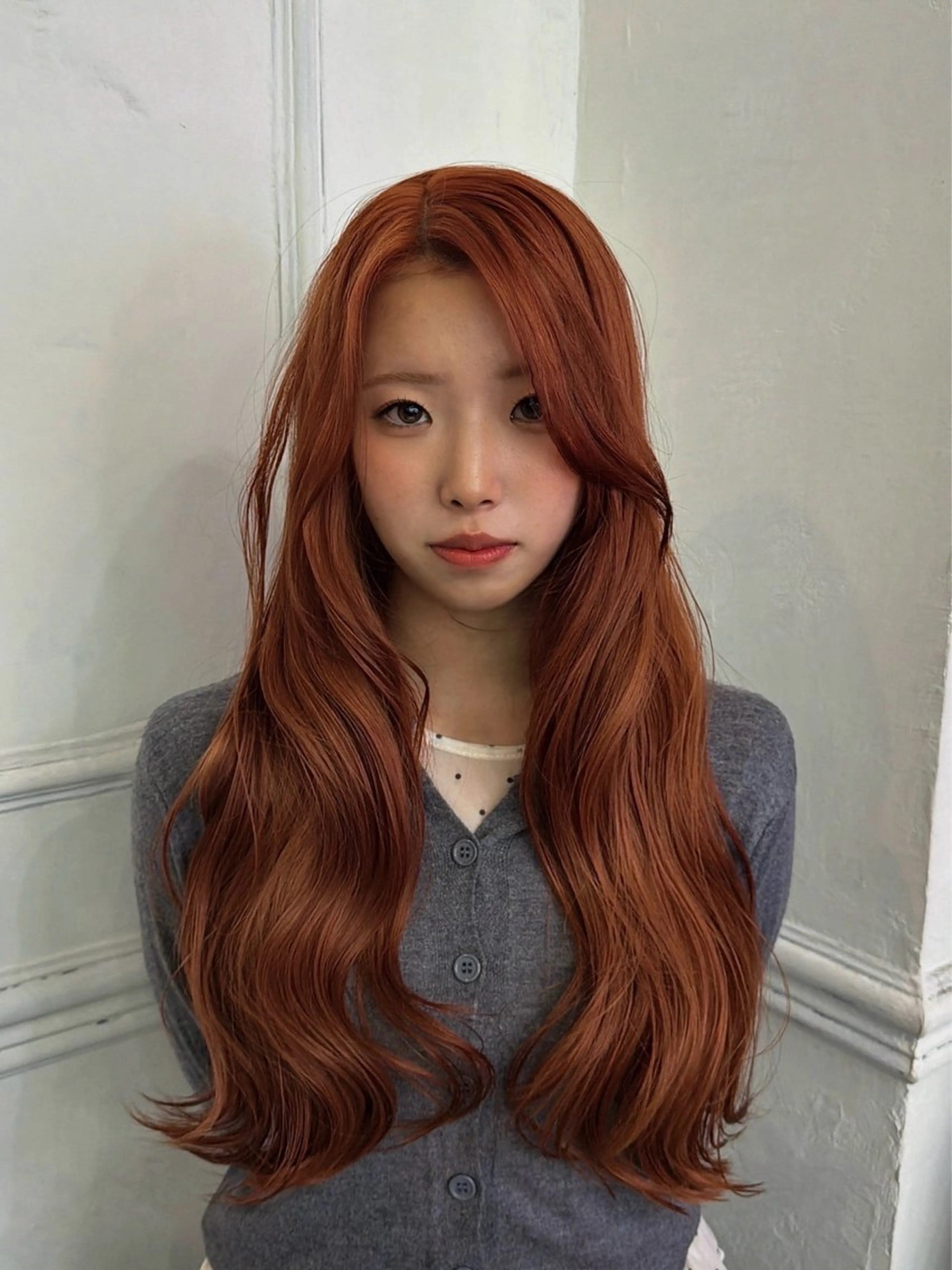 ロング カラー maisonHALU /古吉かやのヘアスタイル