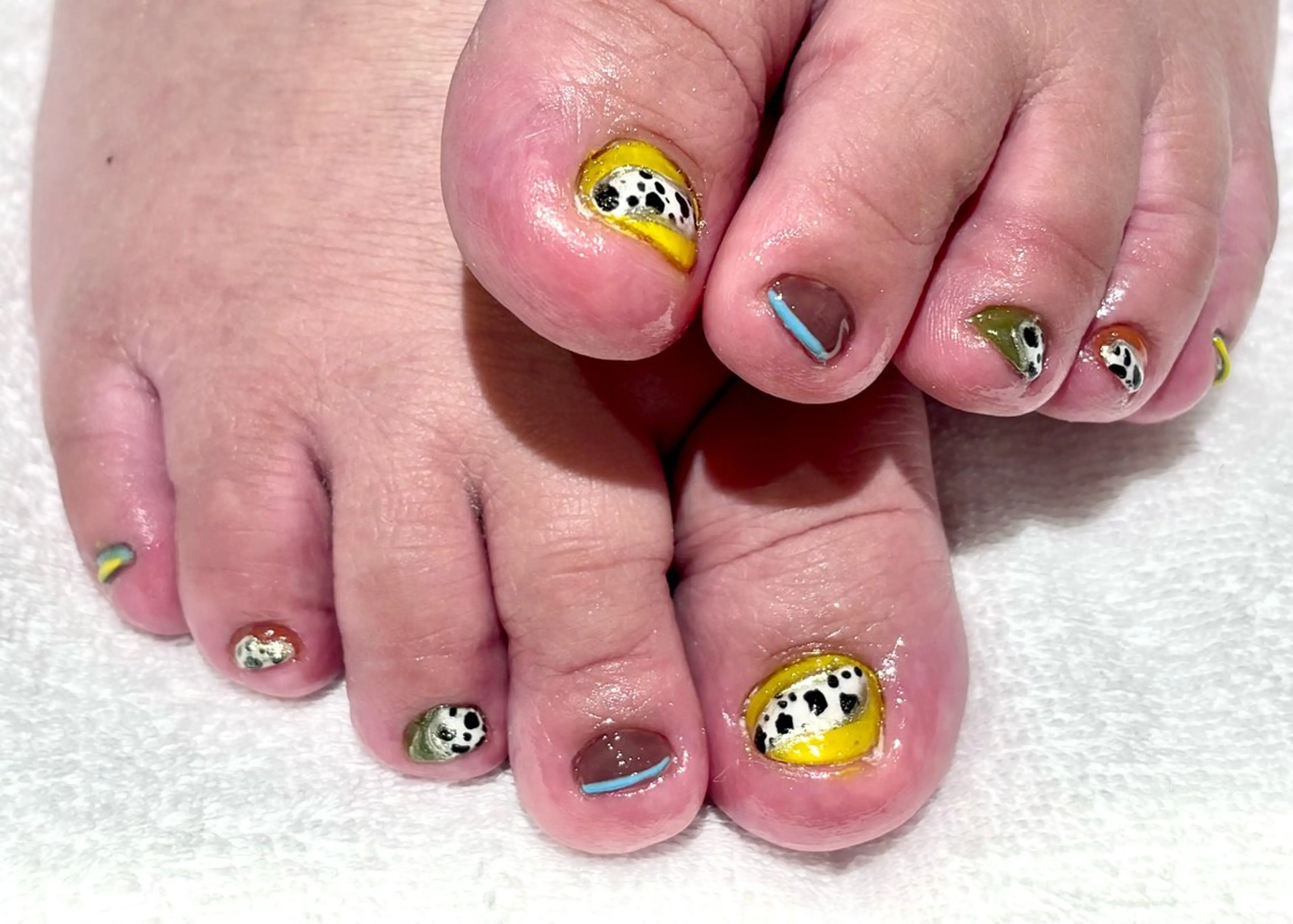 ネイル フットネイル CECIL beauty labo所属・田中 梨奈のネイルデザイン