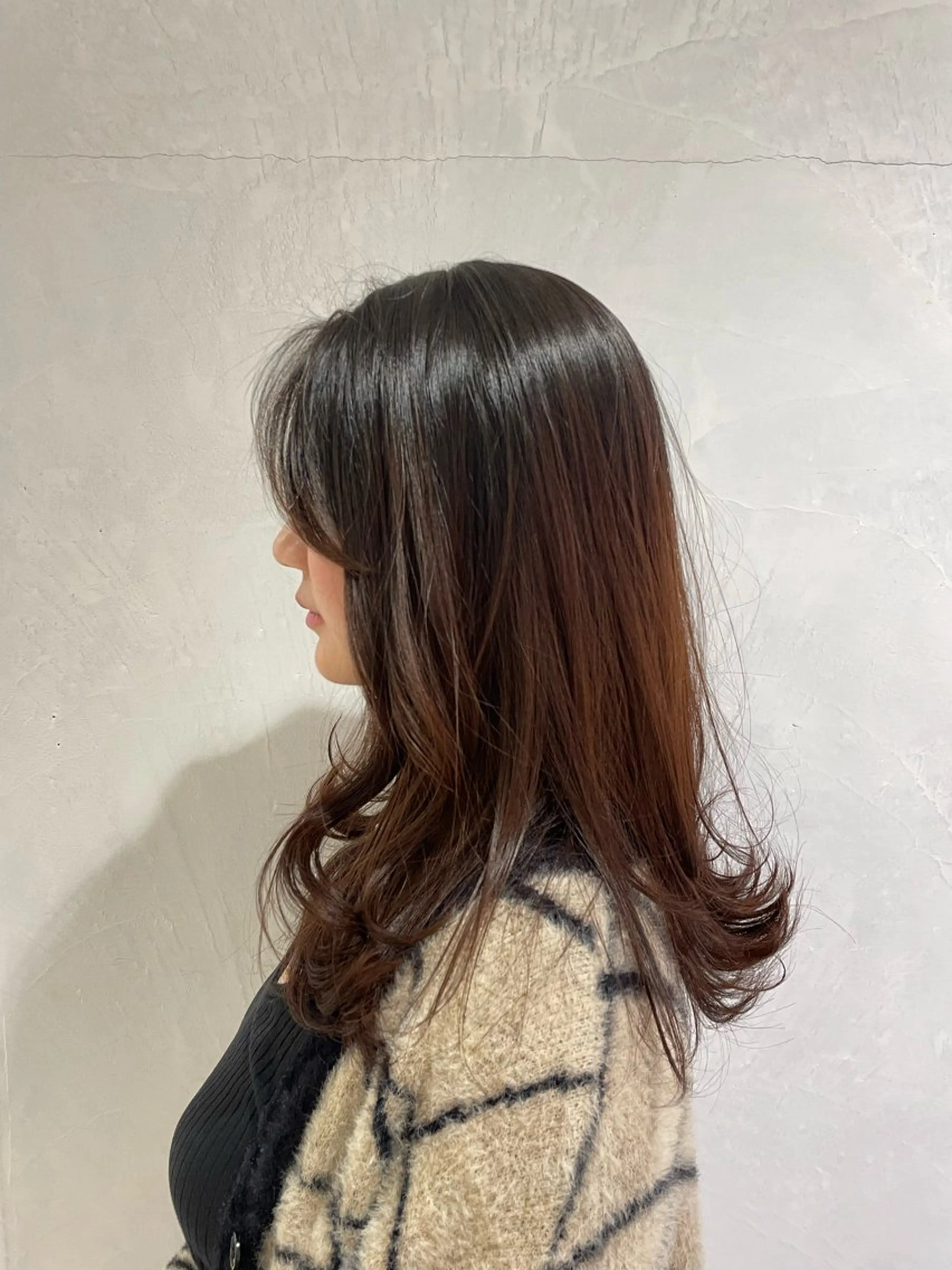 セミロング 小林 篤滋郎のヘアスタイル