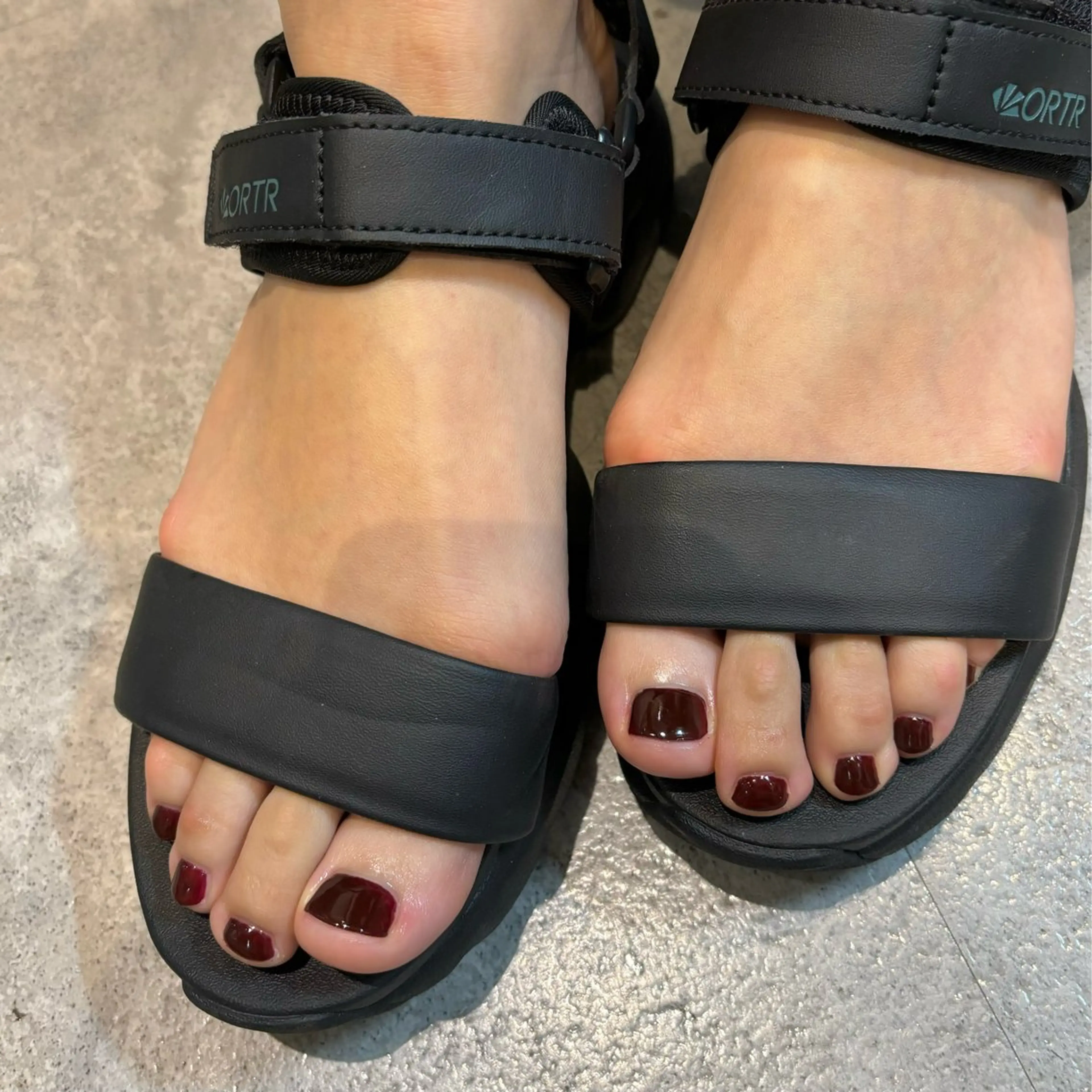 オフ有🐾フットワンカラーの写真