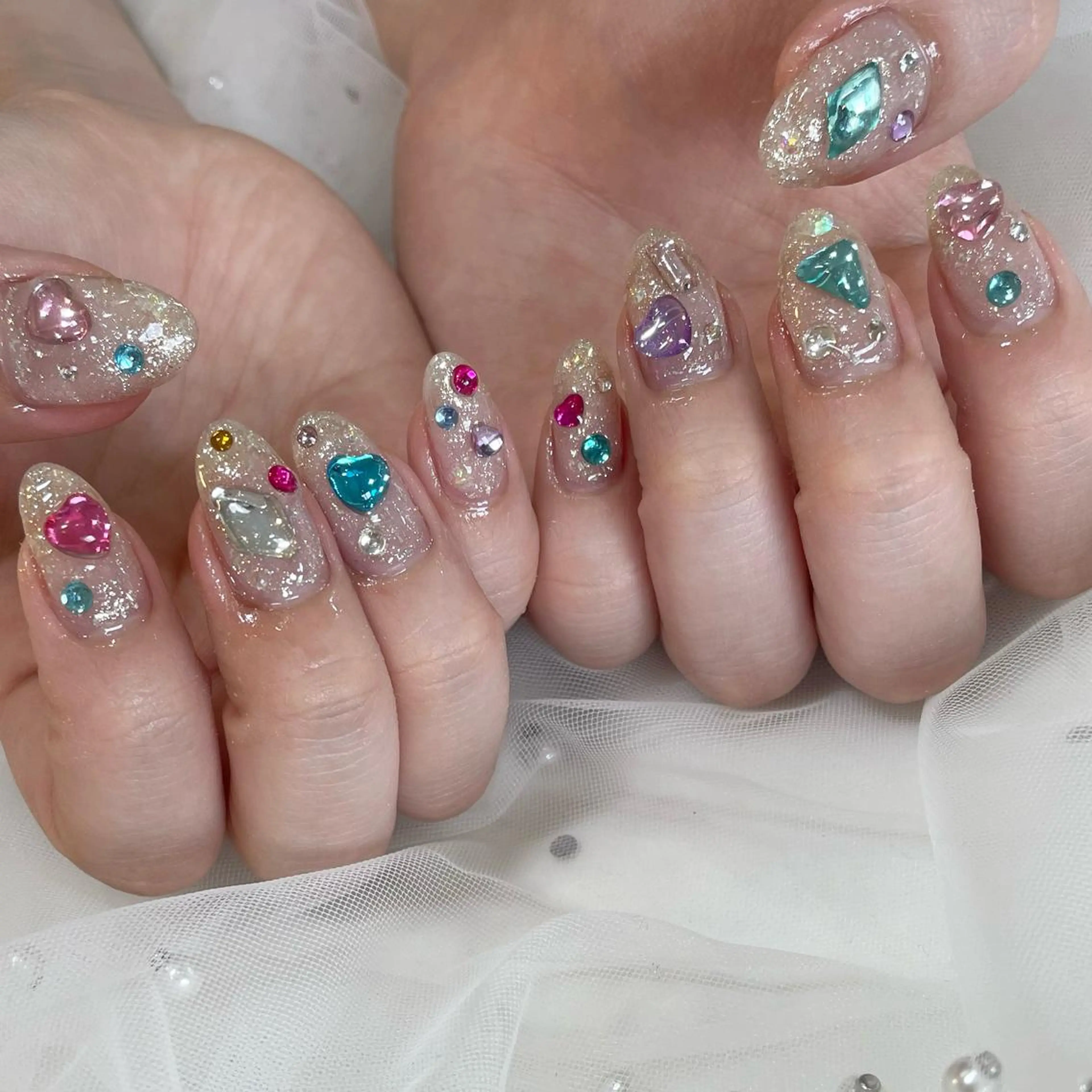 ネイル キラキラネイル Nail Salon Gummi.のネイルデザイン