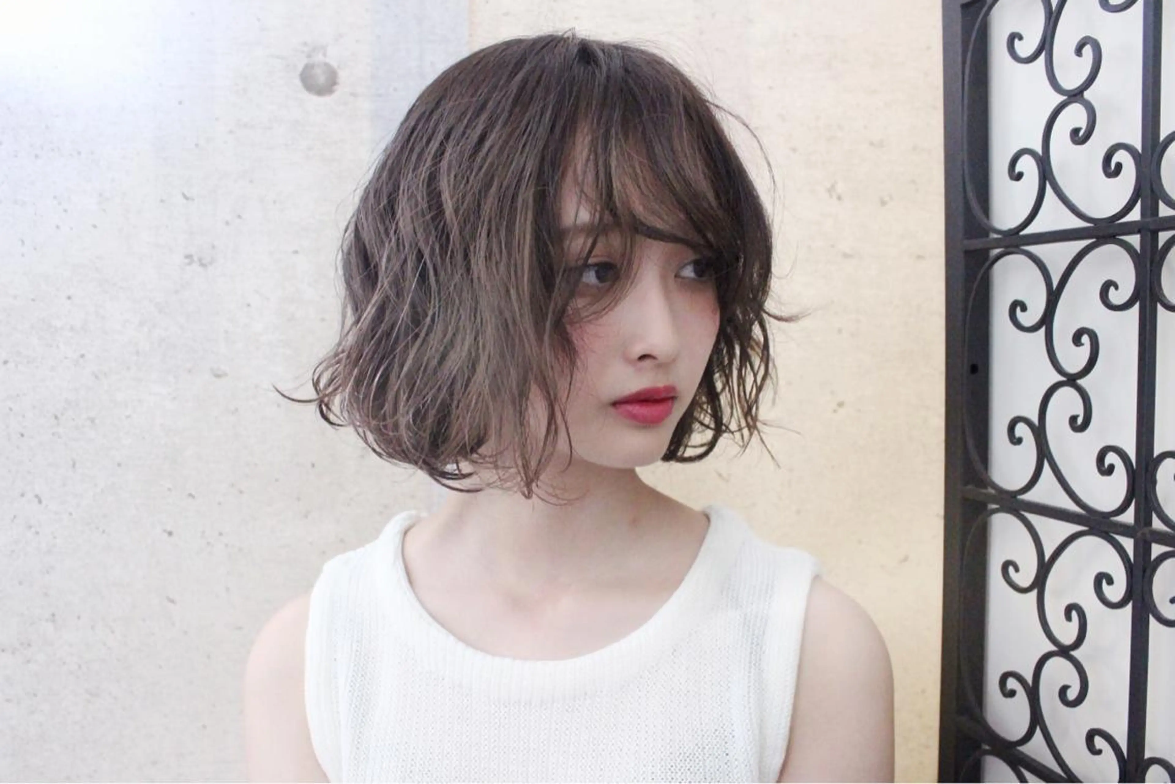 ショート カラー パーマ ooit所属・ooit 【オーイット】のヘアスタイル