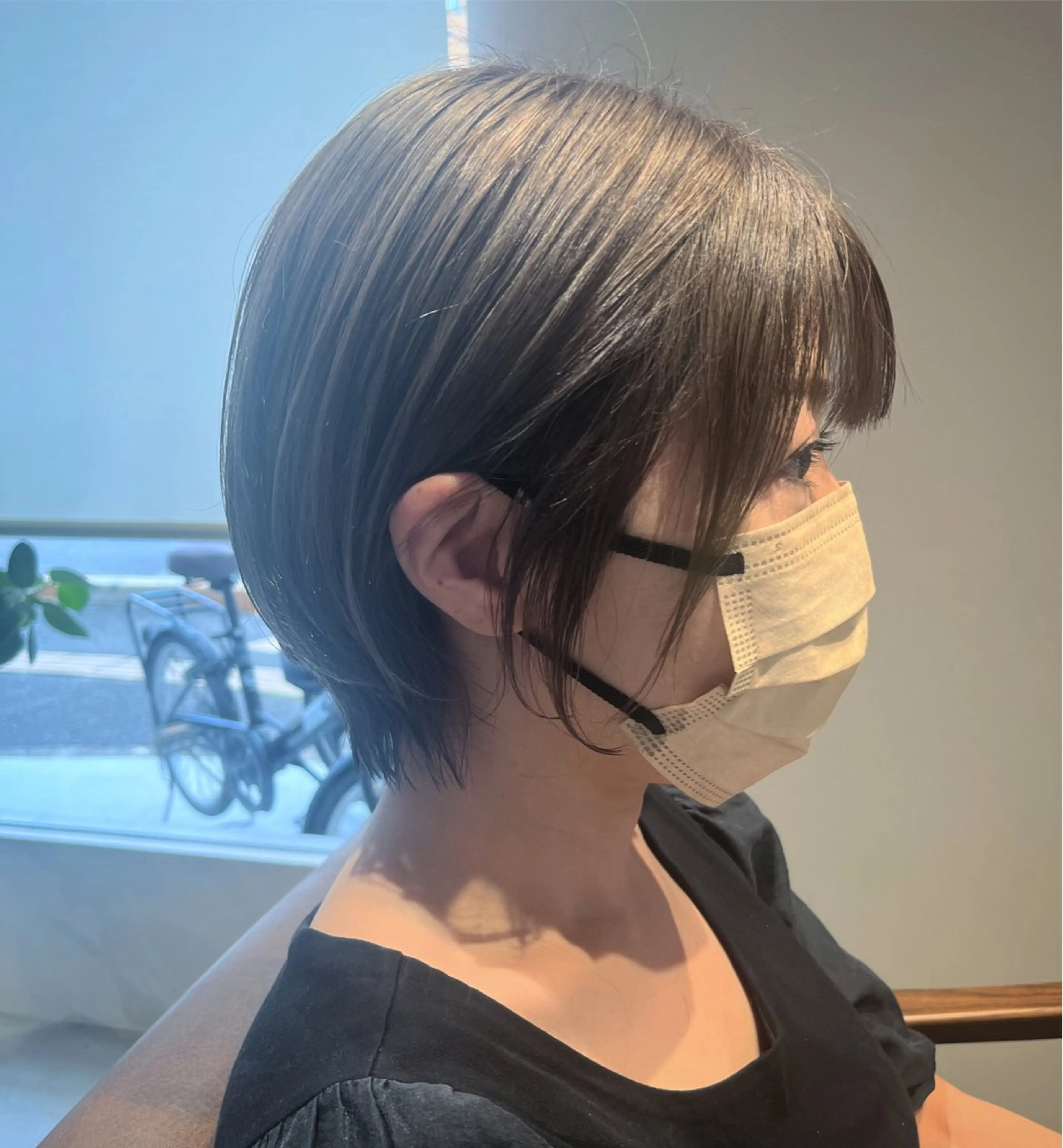 ショート ショートヘア rivegauche yasuokaのヘアスタイル