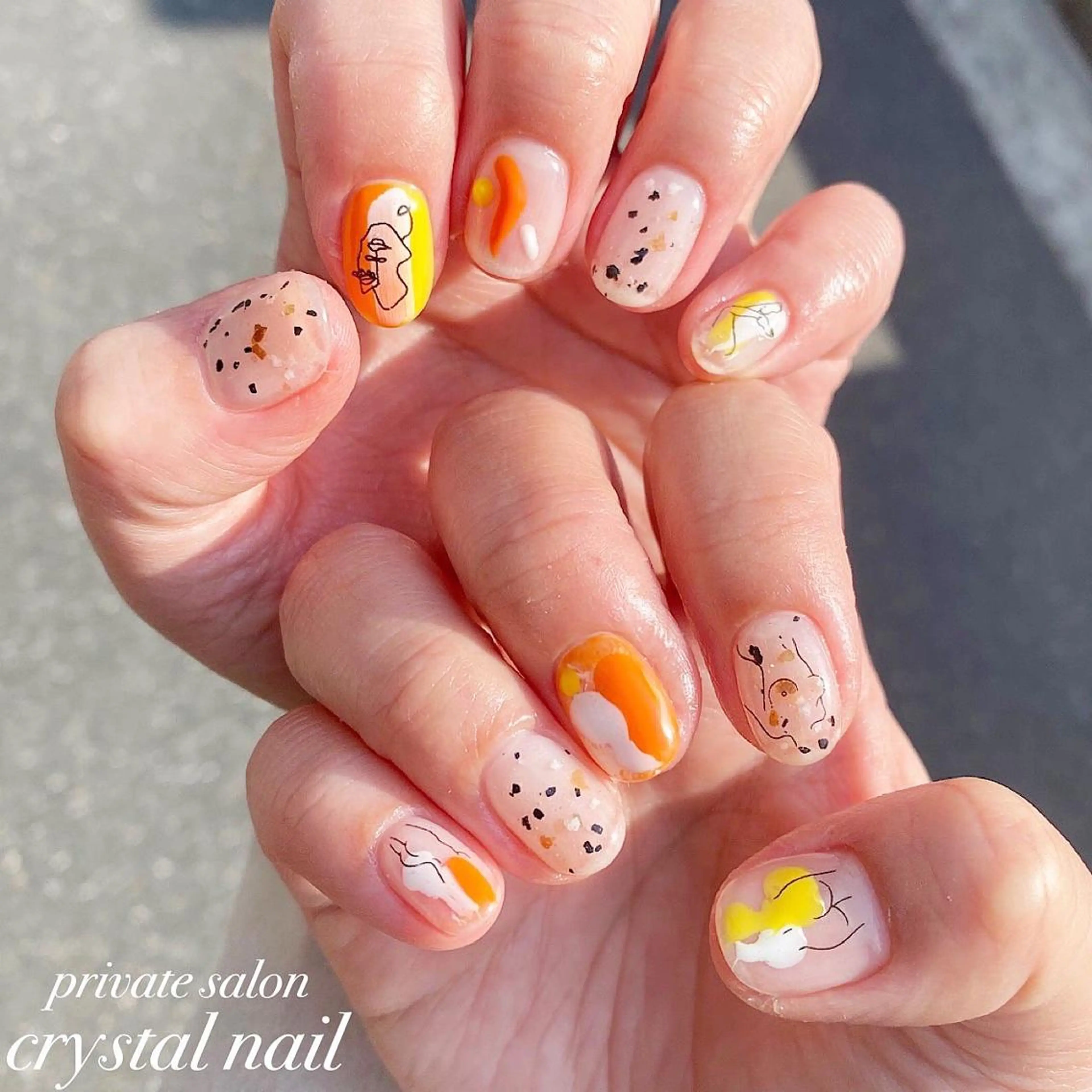 ネイル Crystal Nailのネイルデザイン