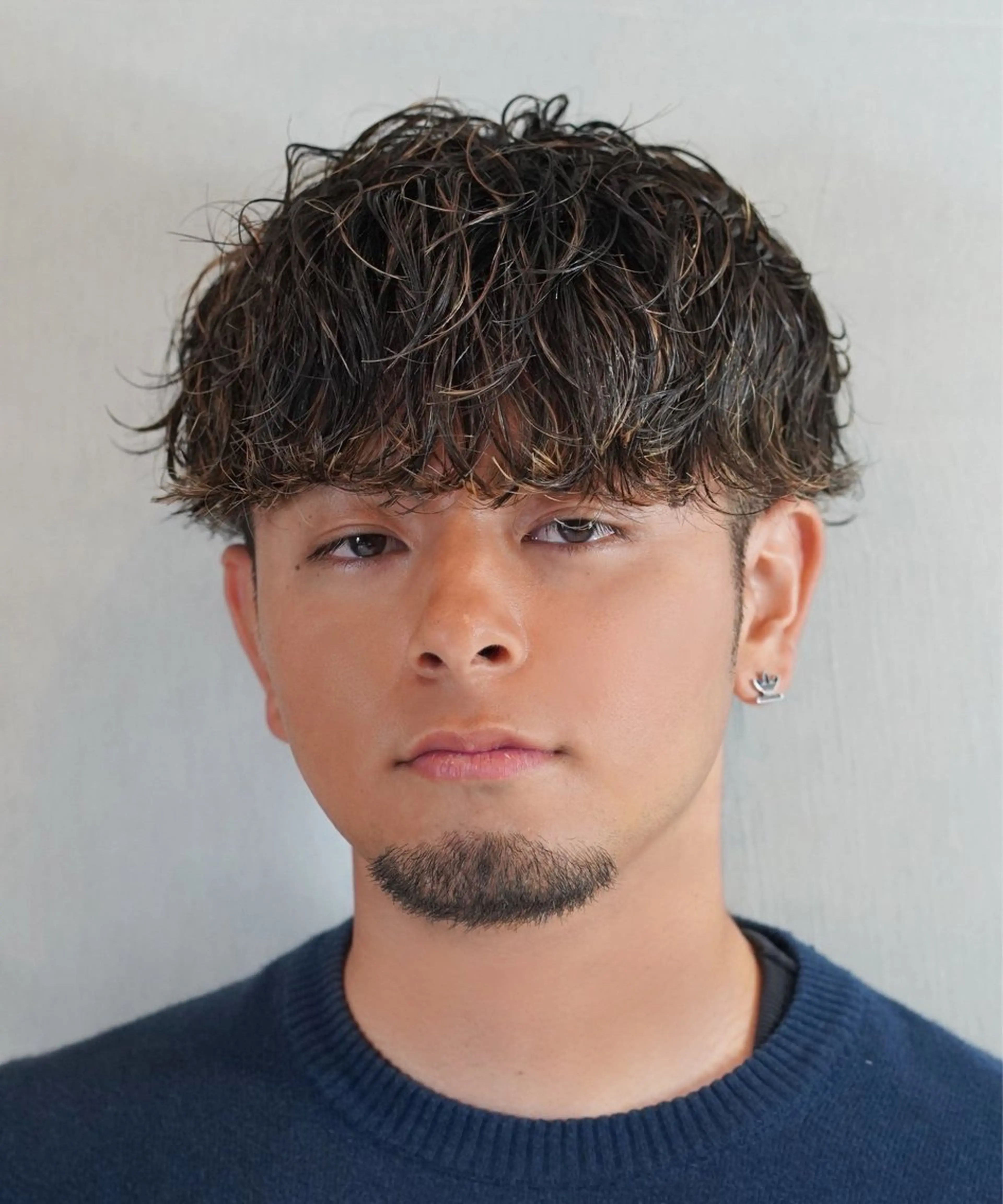 メンズ メンズパーマ 波巻きパーマ メンズパーマ/鈴木 雅也/メンズカットのヘアスタイル