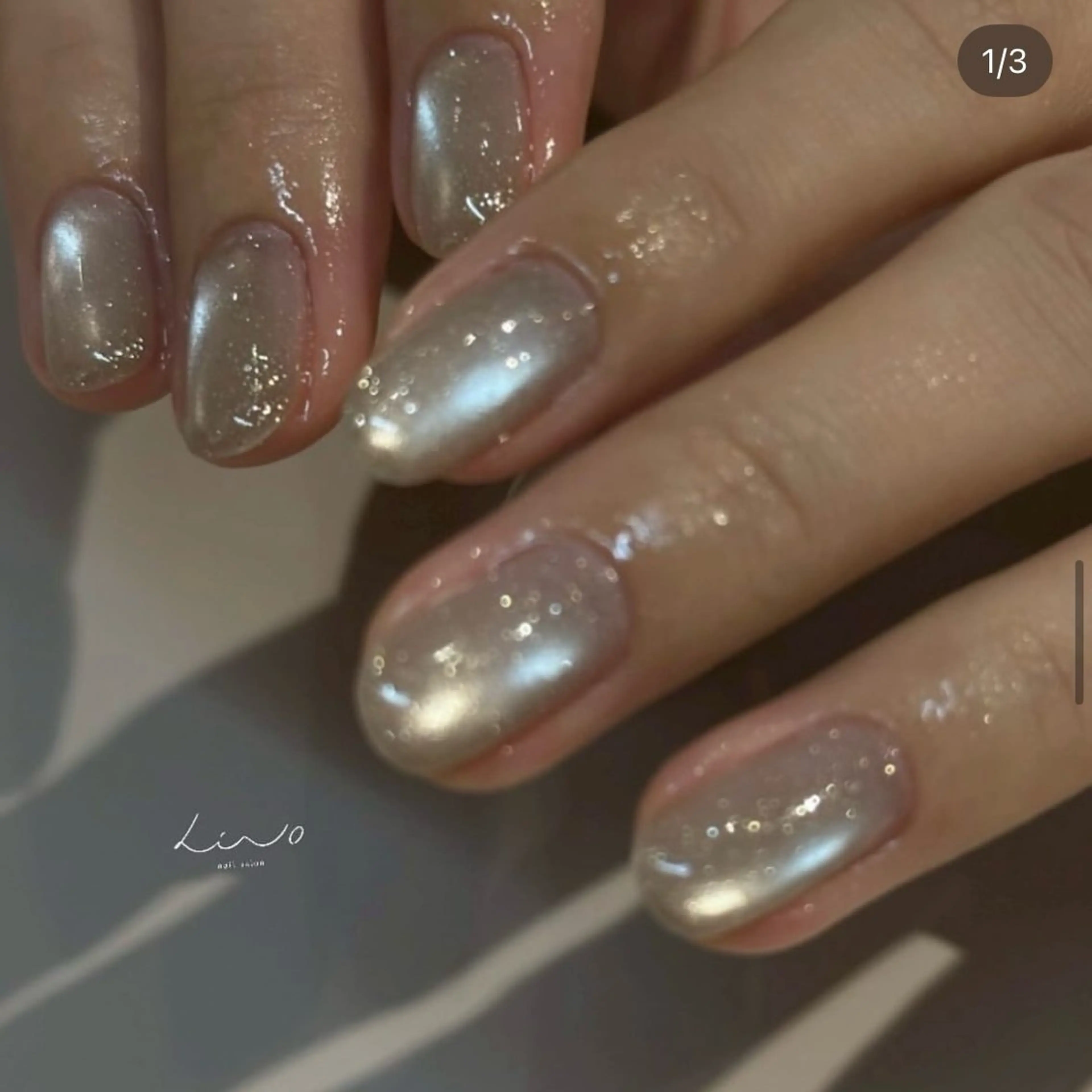 ネイル マグネットネイル lino大阪本町店所属・lino 大阪本町店のネイルデザイン