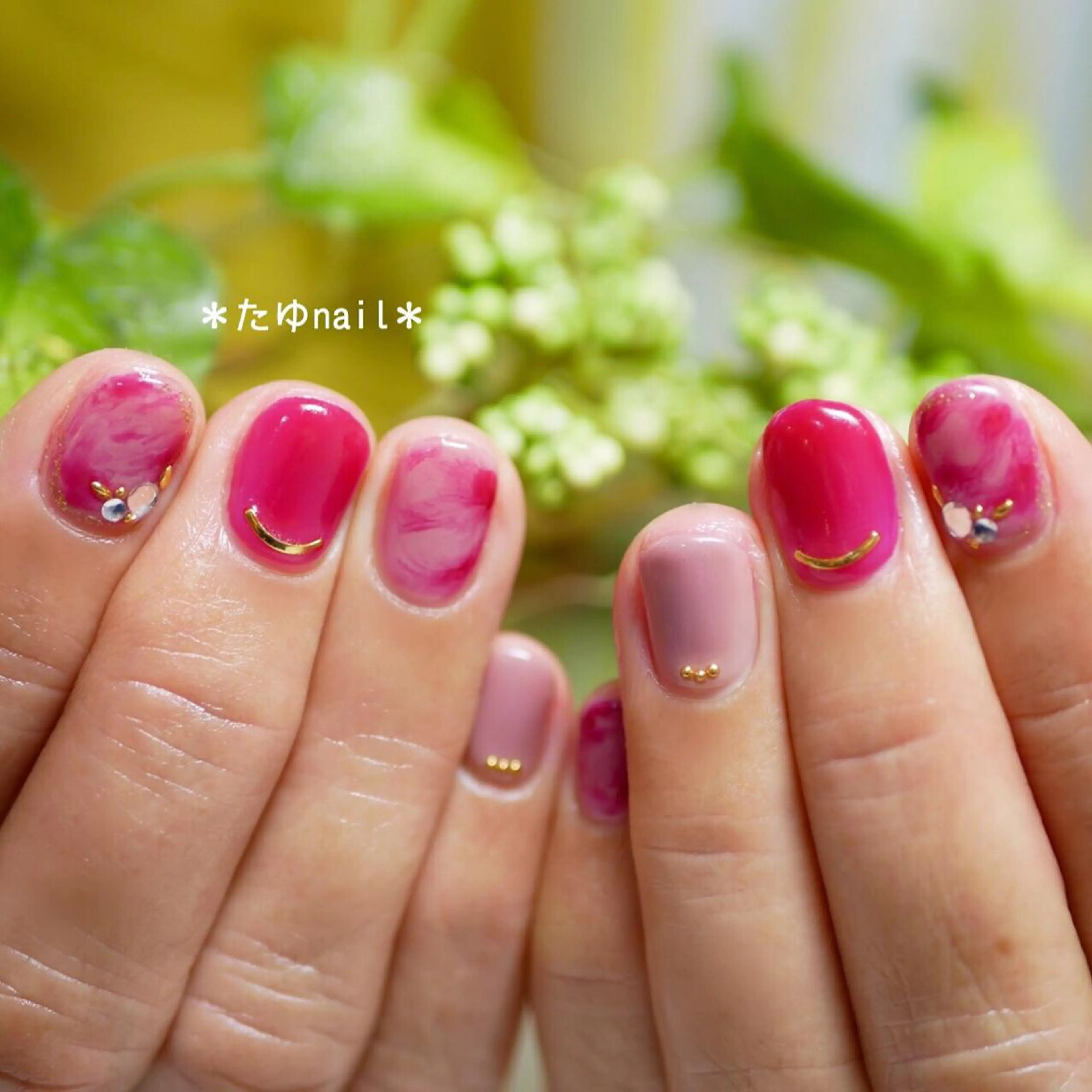ネイル ネイルサロン・ネイルスクール　たゆnail所属・ネイルサロン 【たゆnail】のネイルデザイン