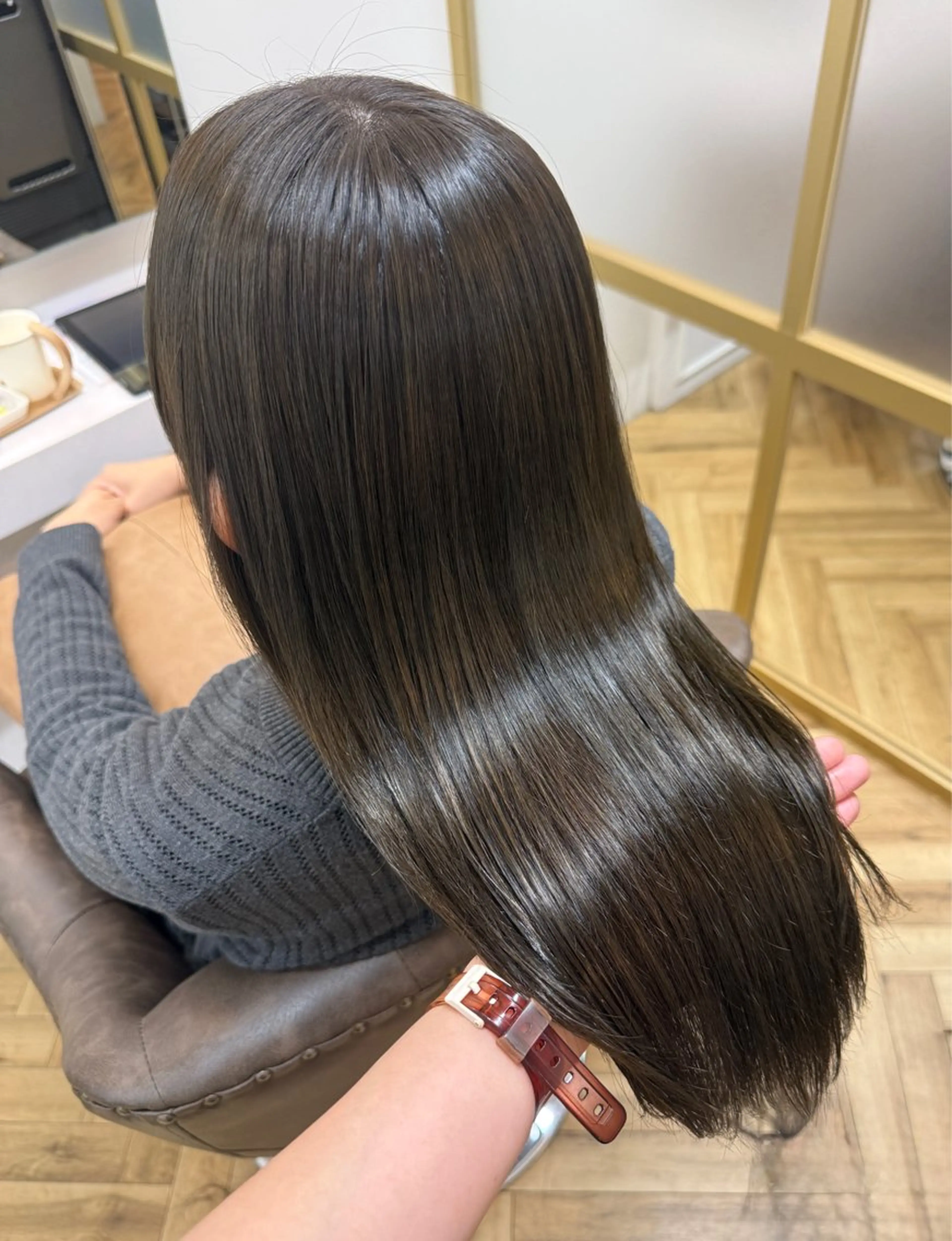 カット＋カラー＋ヘッドスパの写真