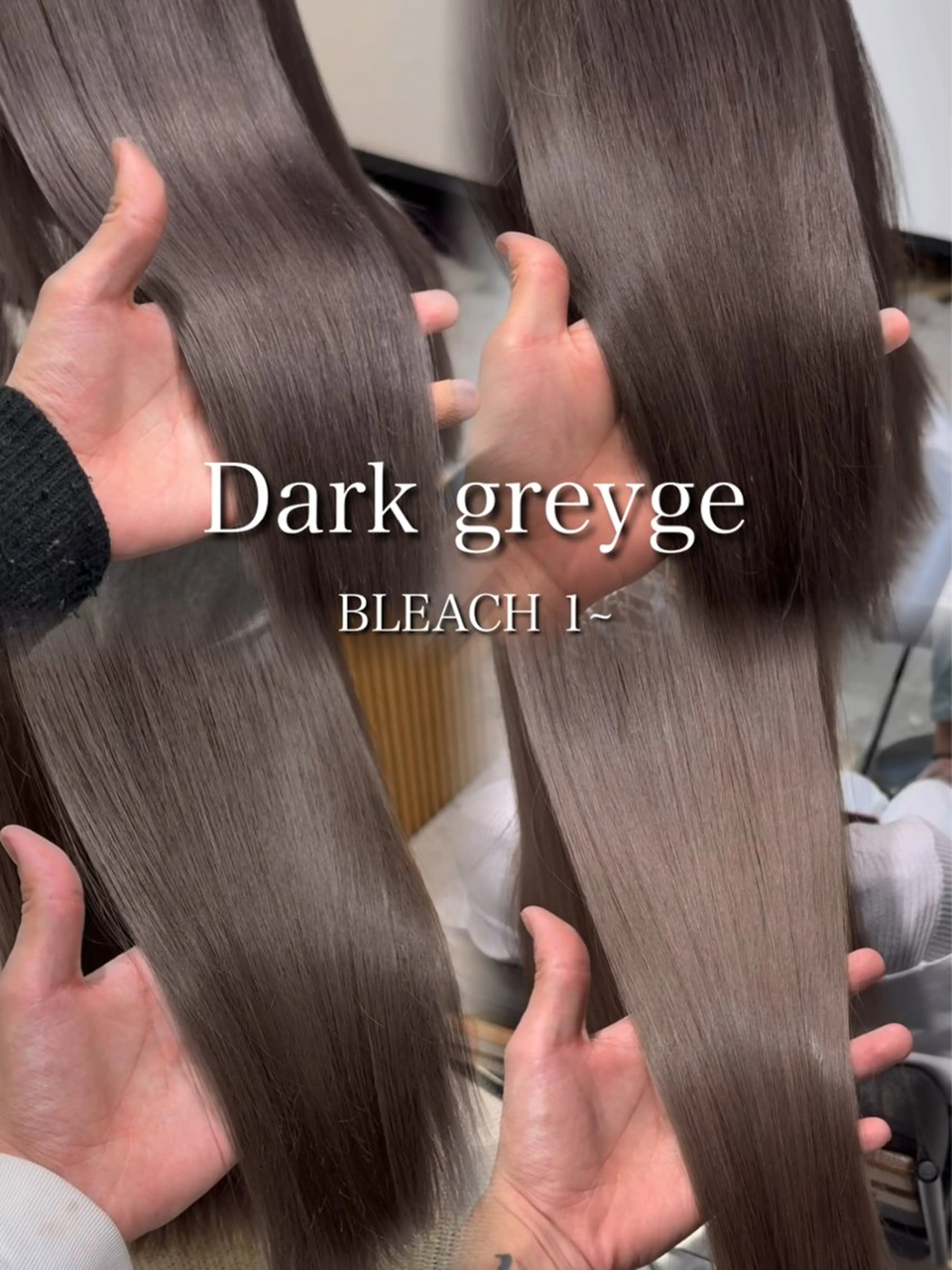 セミロング カラー ヘアカラー トリートメント ハイトーンヘア れおん🌙のヘアスタイル