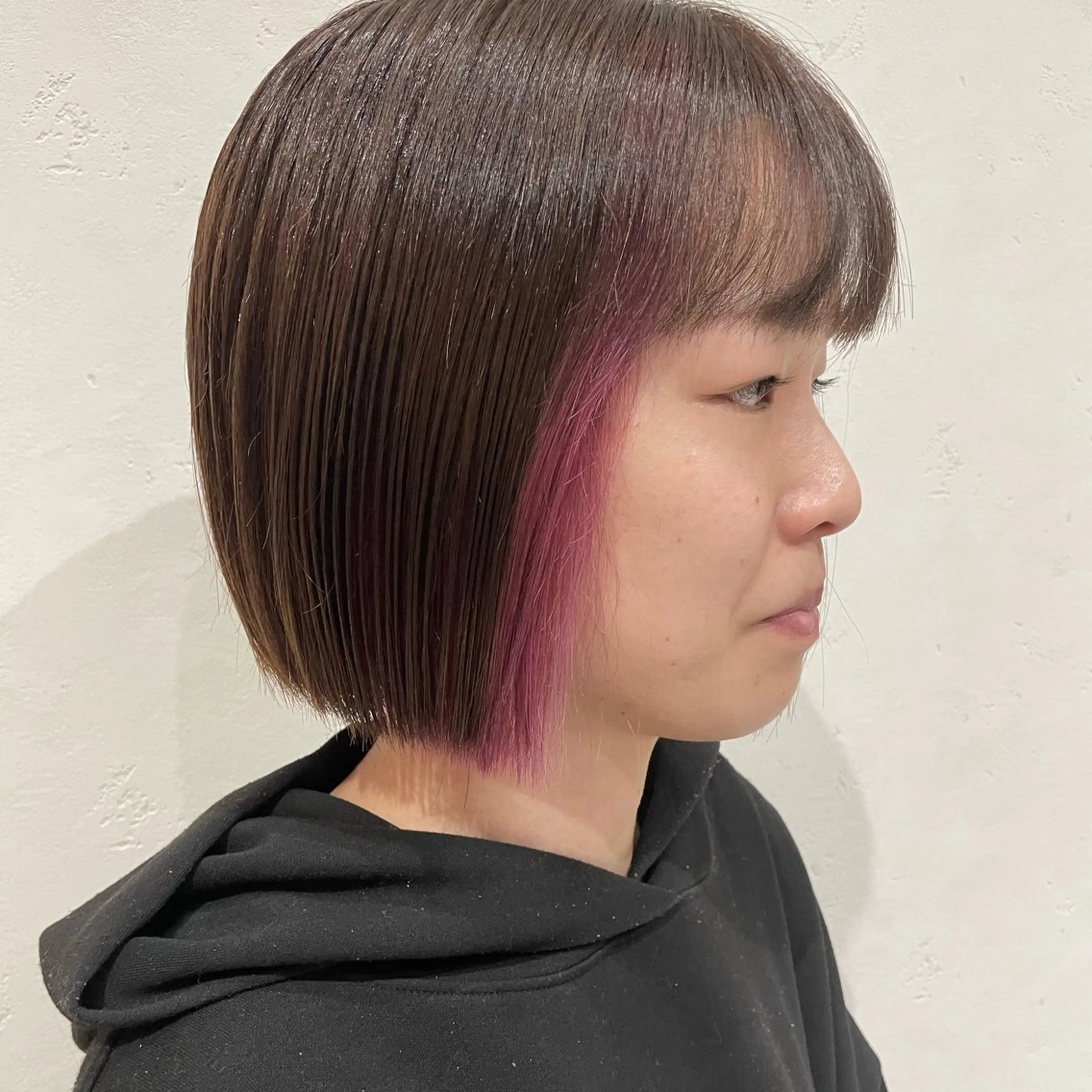 ショート ボブ ヘアカラー 🫧レイナ 🫧 ツヤ髪／艶カラー🫧のヘアスタイル