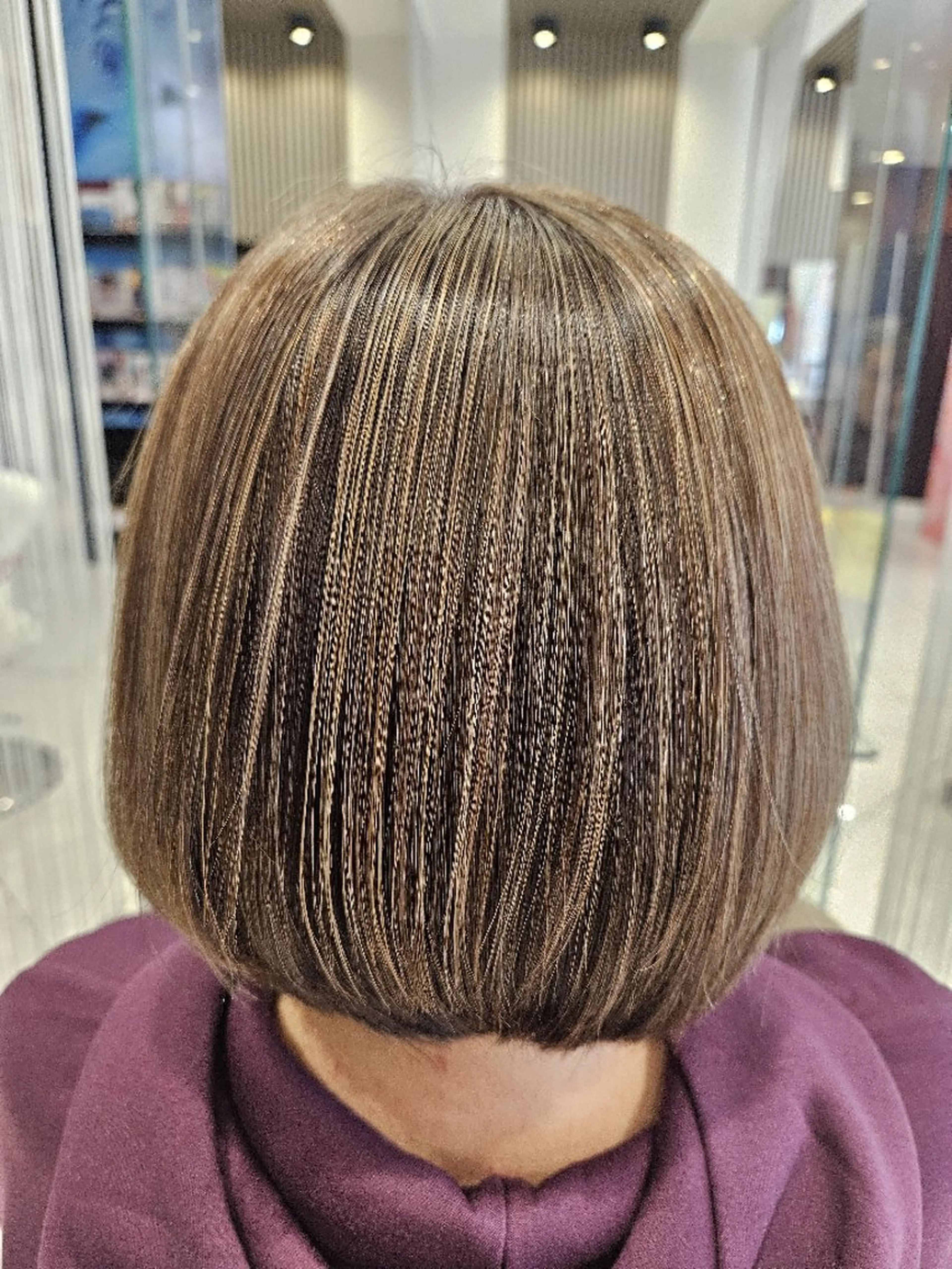 カラー ハイライトカラー 山田 憲/髪質改善のヘアスタイル